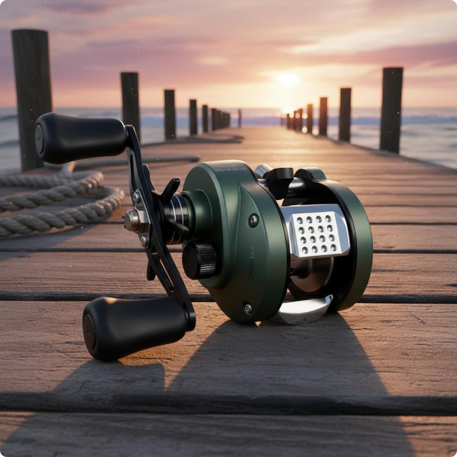 Metal Reel Long Casting Round Reel Effortless Retrieve