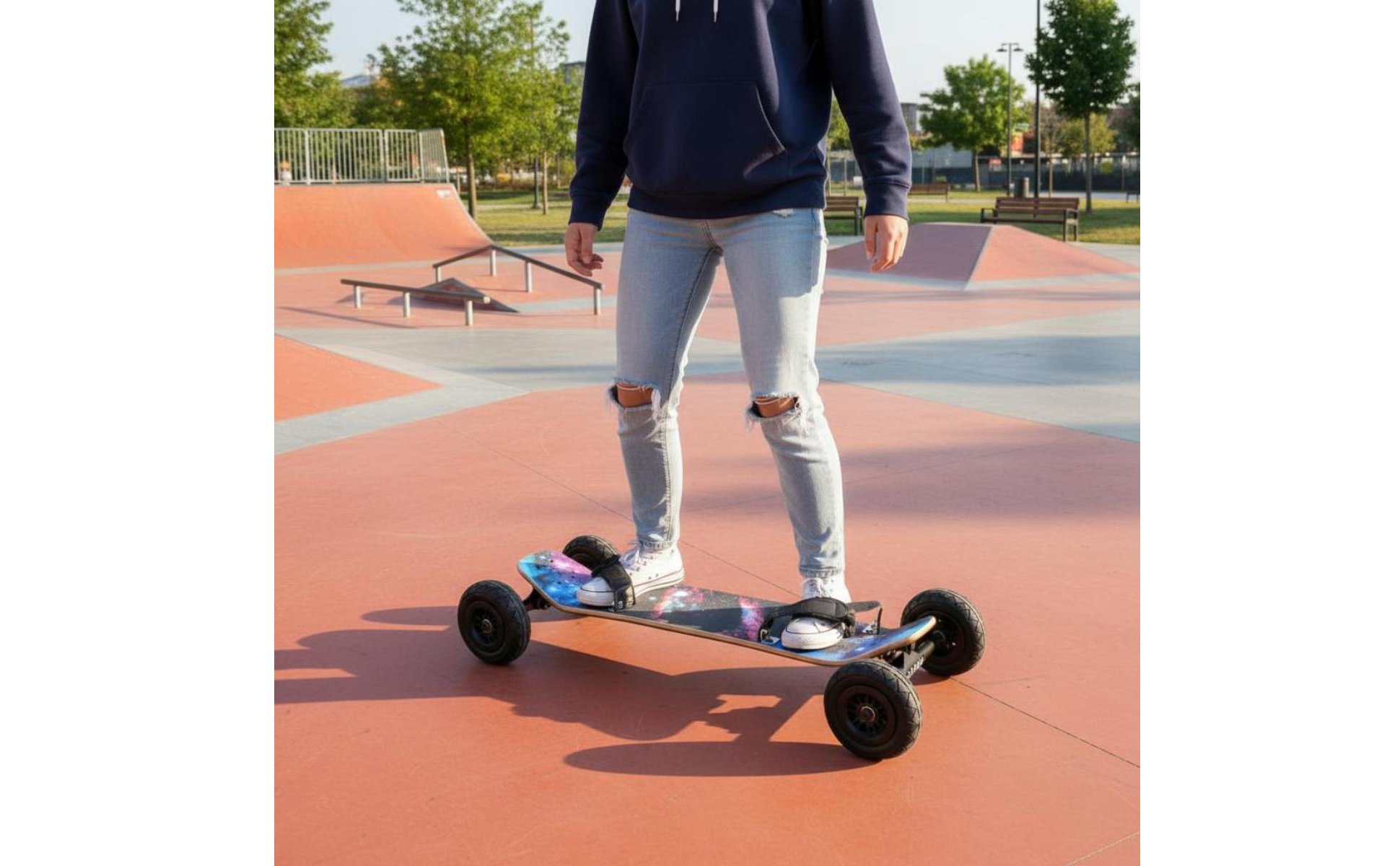 2 Stück Mountainboard-Fußhalter verstellbar Mountainboard Fußhalter stur