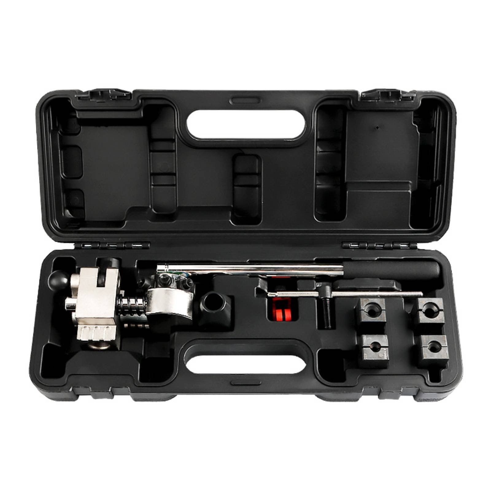 8 Pieces Brake Line Flaring Tool Kit Professional Grade 45 Angle Flaring Tool Set Heavy Duty for Garage