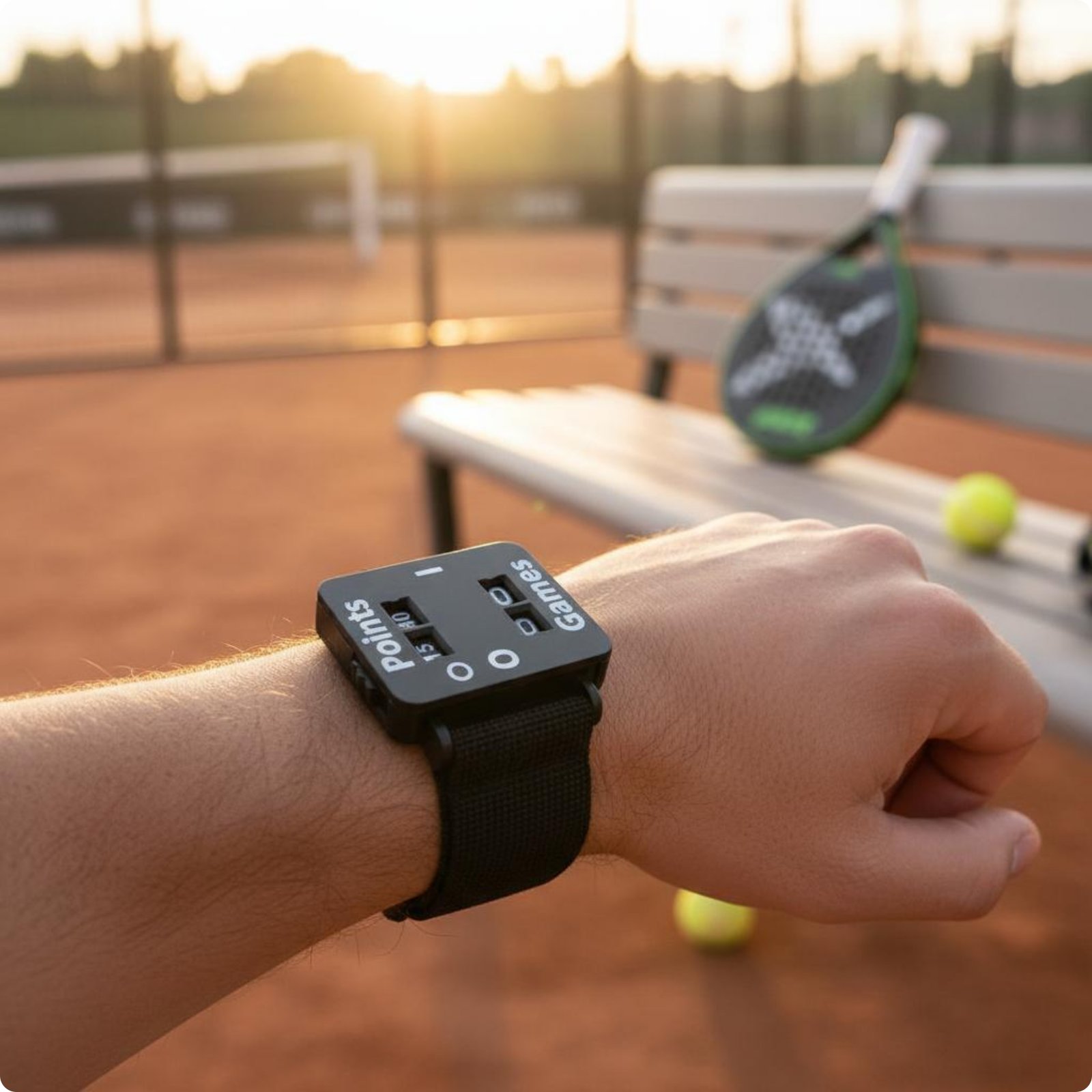 Padel Tennis Scorekeeper Portable Padel Scorekeeper Lightweight for Training