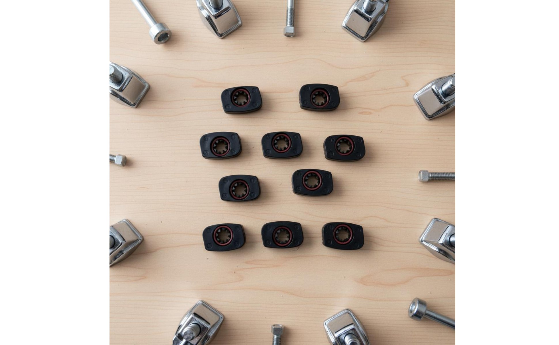 10 Pieces Drum Tension Tension Rod Fastener Prevents Loosening Drum Tuning