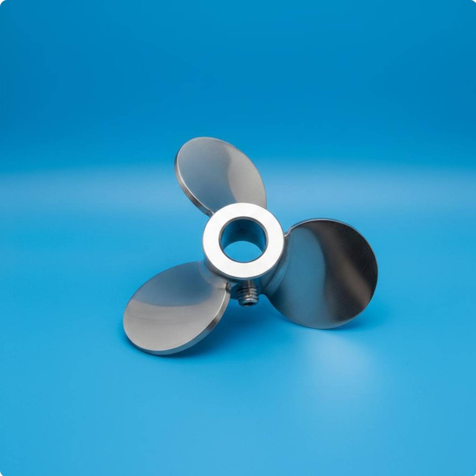 Three-Blade Stirring Impeller Food-Safe Stainless Steel Agitator Blade