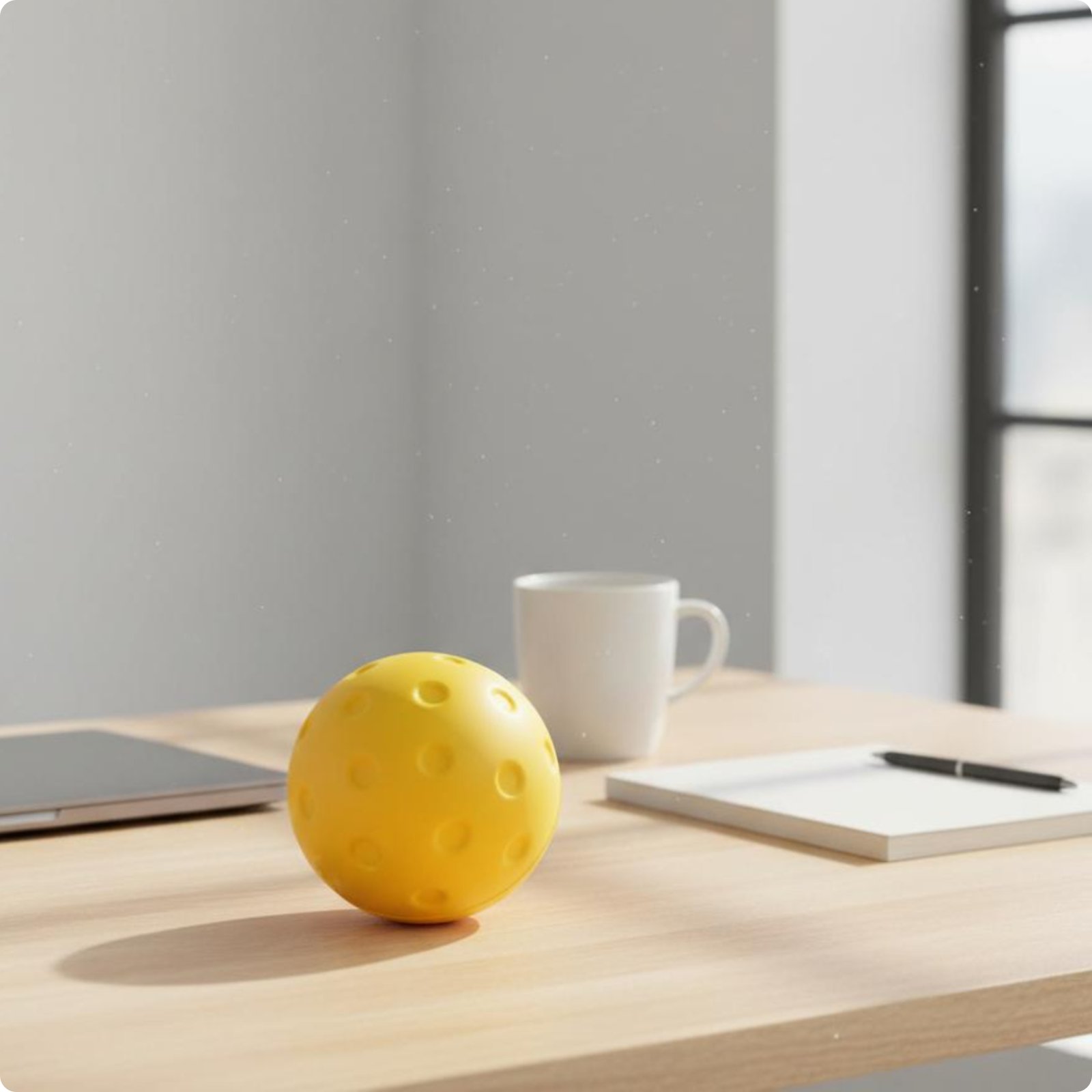 Weicher Pickleball Ball Sicher Stressball Formstabil
