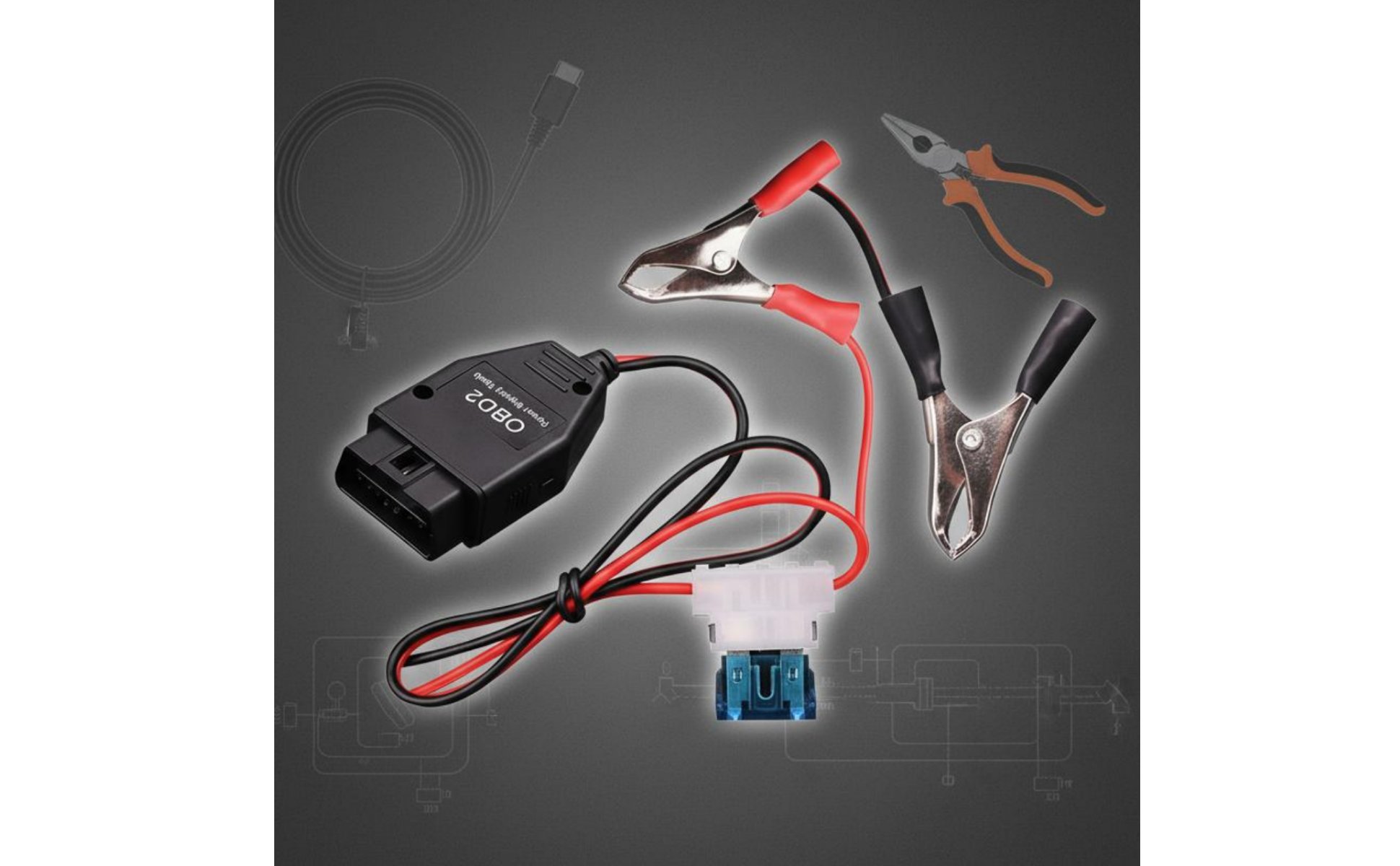 obd2 Memory Saver schützt Fahrzeugelektronik Diagnostic Port-Memory-Saver 12V