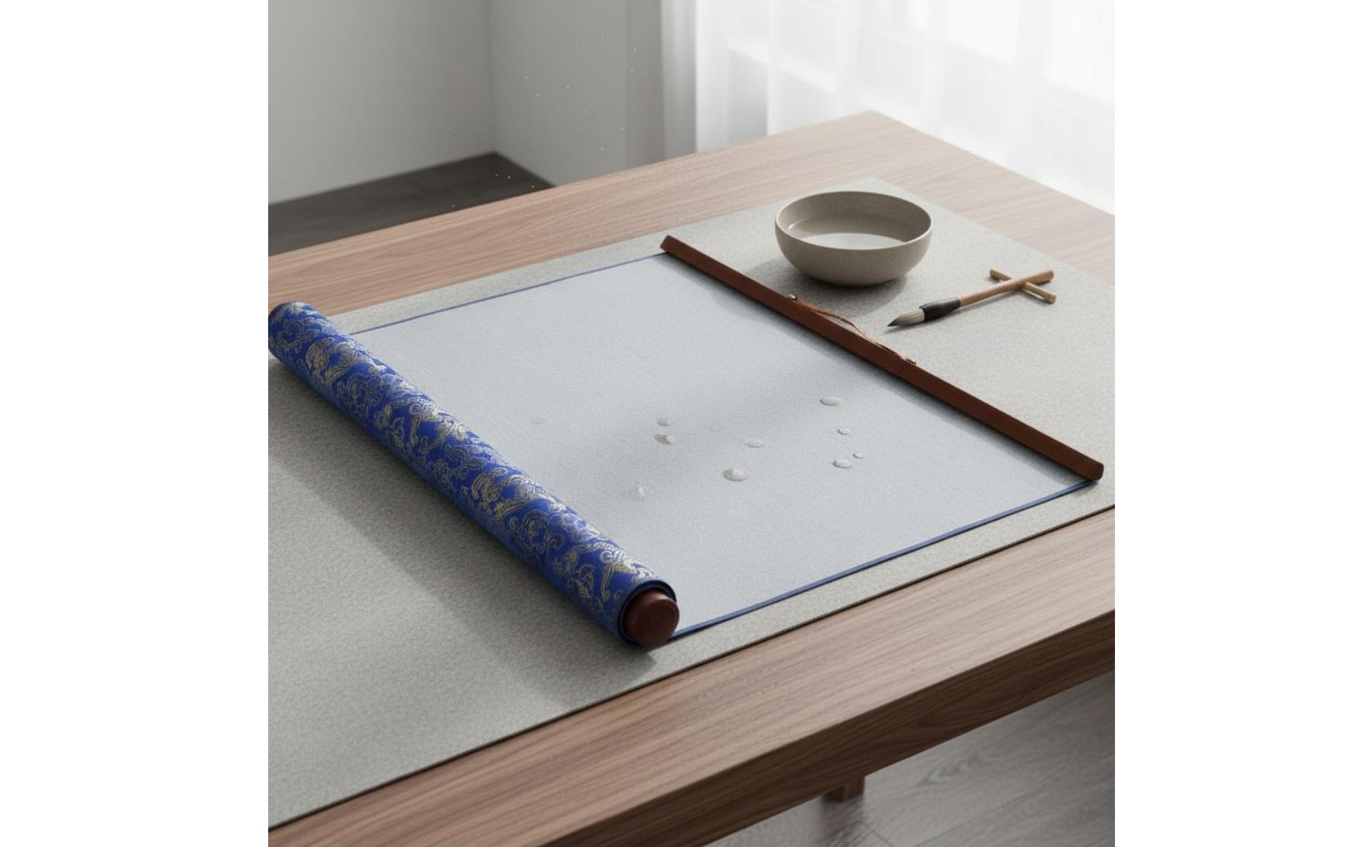 Water Calligraphy Scroll No Ink Calligraphy Set Includes Brushes for Beginners