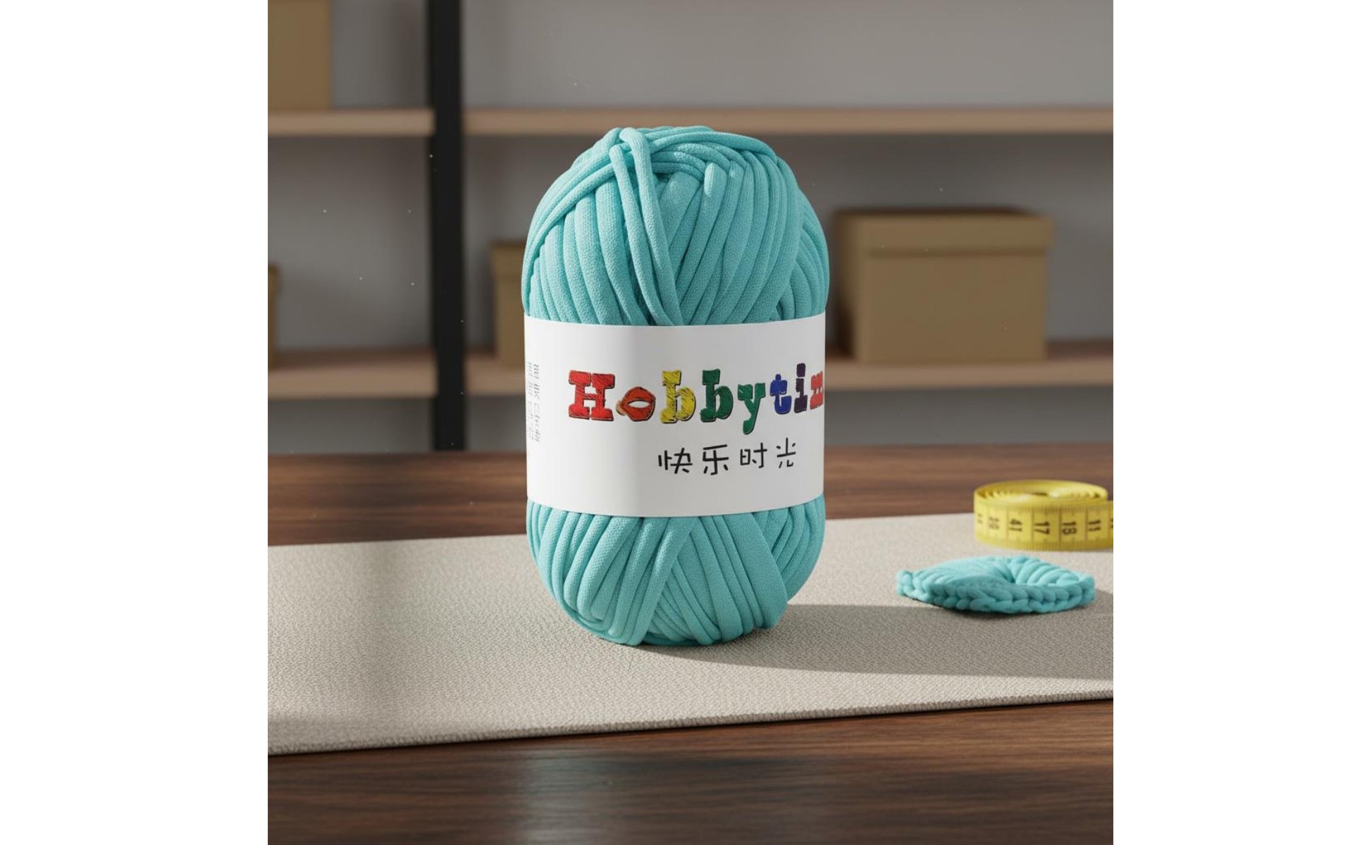 Textile Strip Yarn DIY T-Shirt Yarn Soft for Crafters