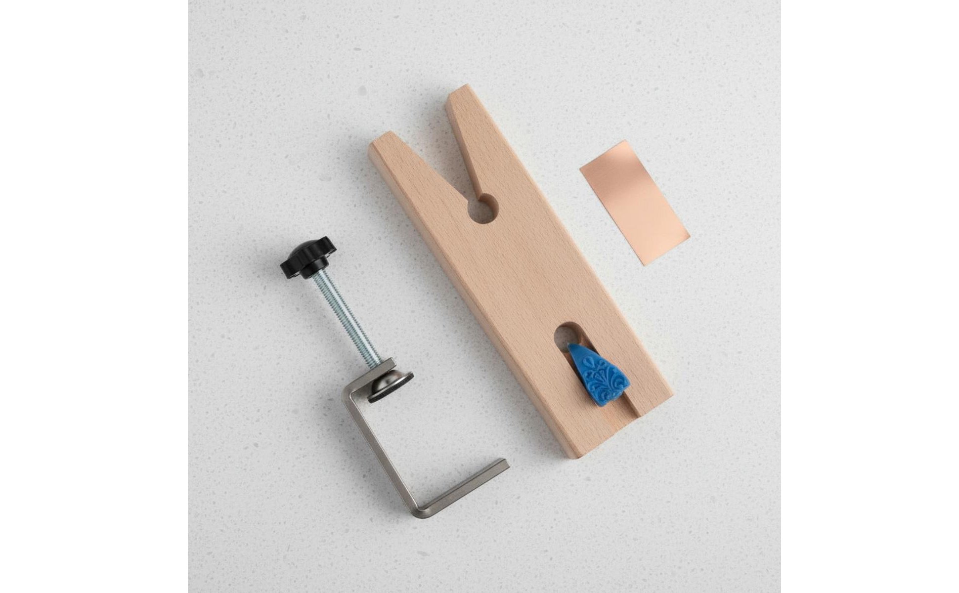 Jeweler Bench Clamp No Drilling Bench Peg Clamp Set Precision