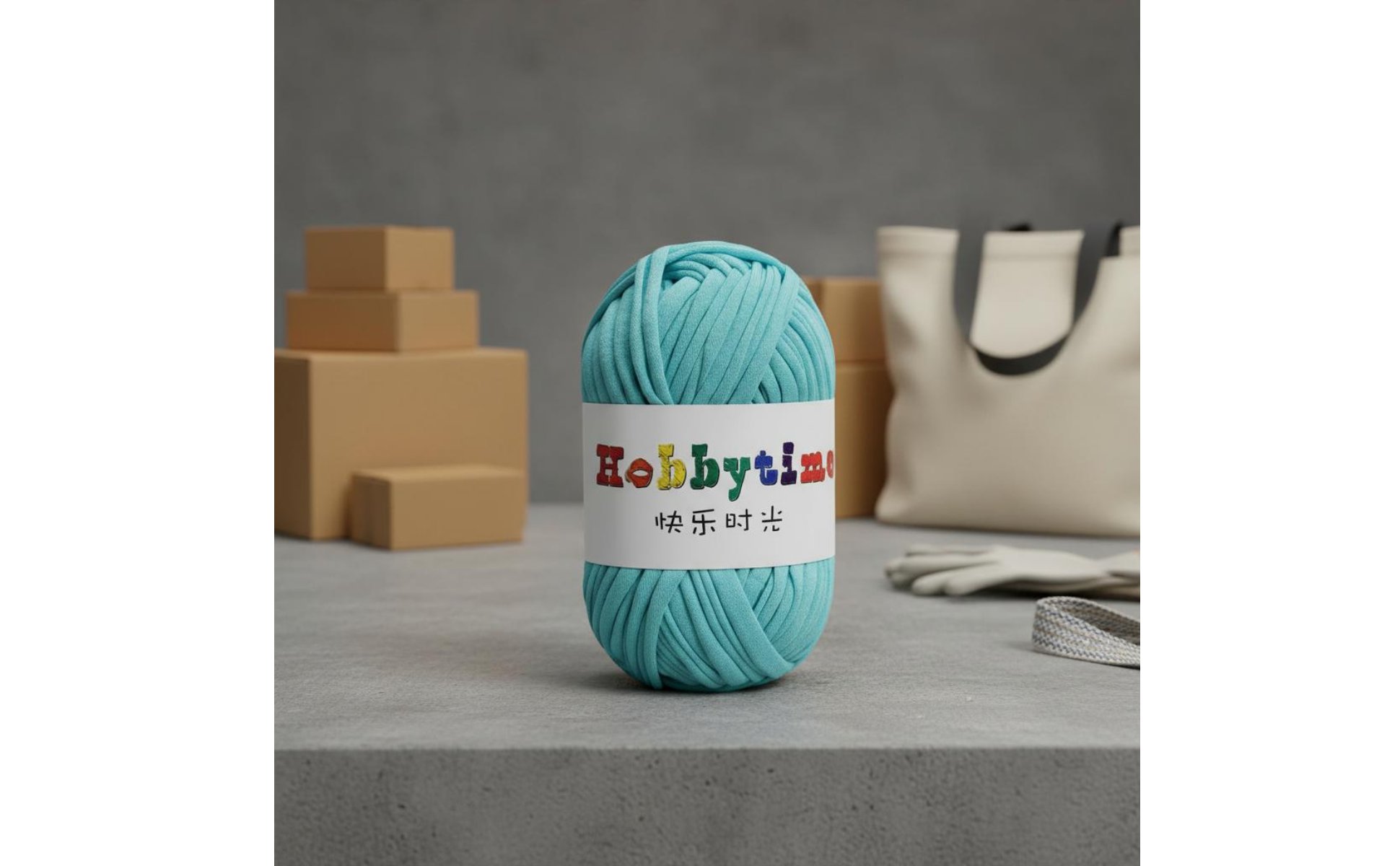 Textile Strip Yarn DIY T-Shirt Yarn Soft for Crafters