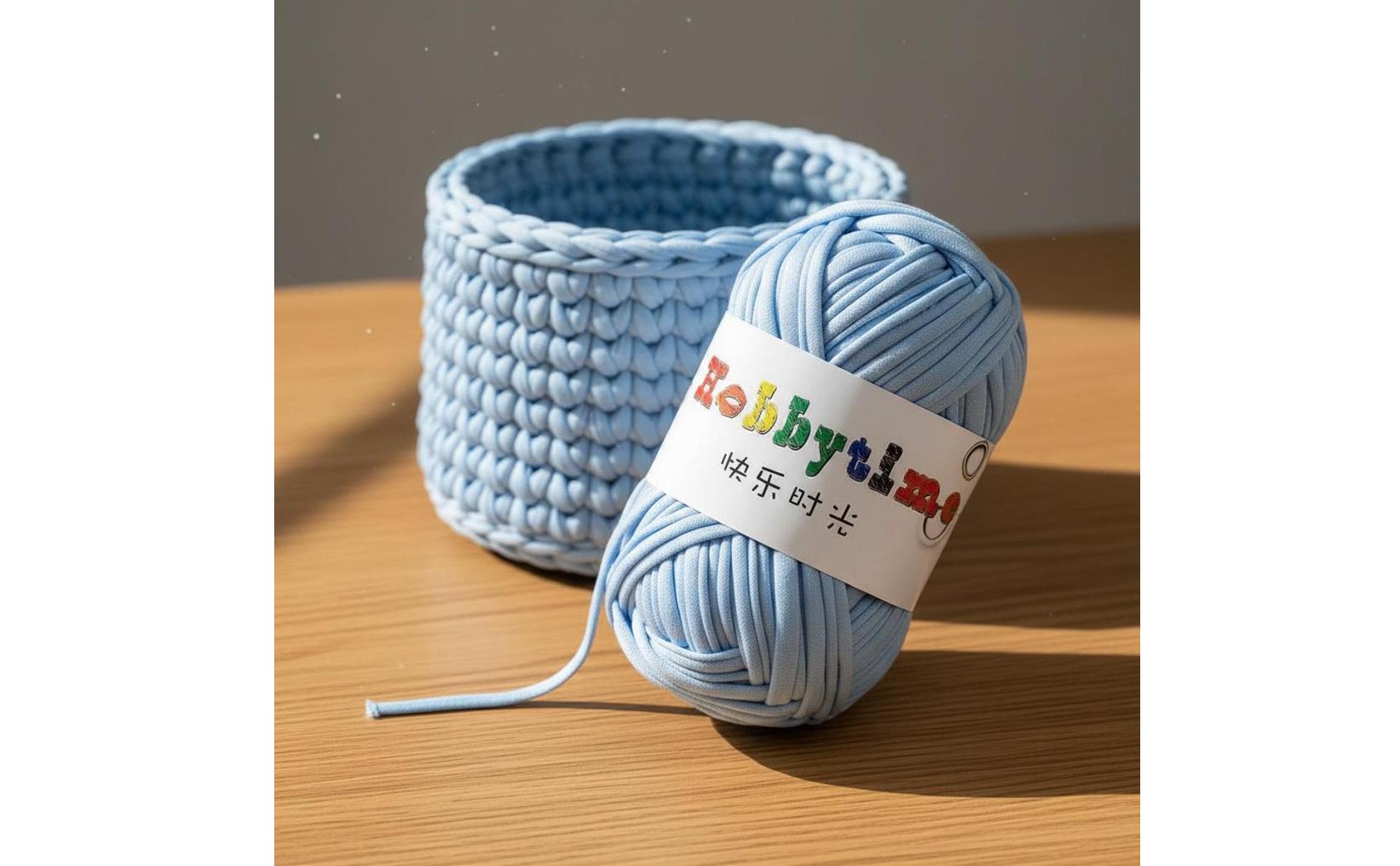 Textile Strip Yarn DIY T-Shirt Yarn Soft for Crafters