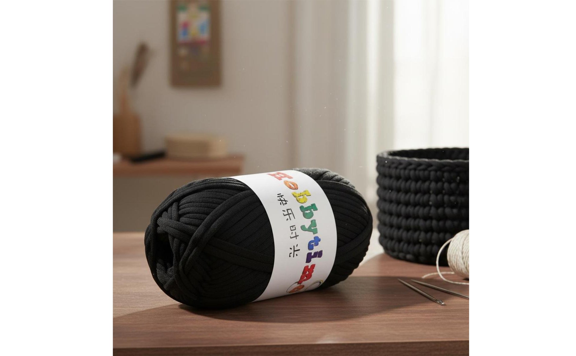 Textile Strip Yarn DIY T-Shirt Yarn Soft for Crafters