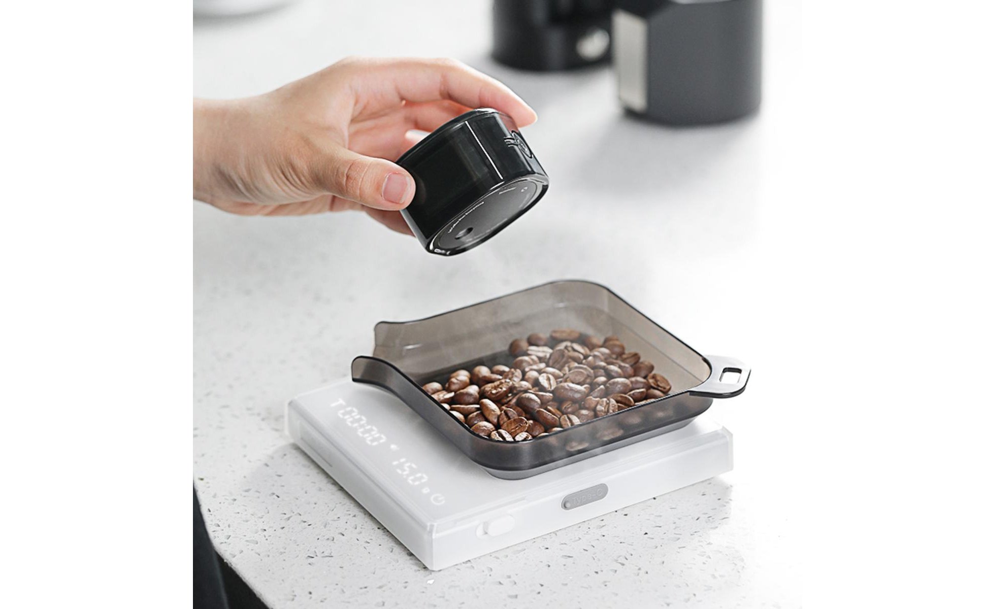 Anti-Static Coffee Sprayer Multi-Function Coffee Bean Sprayer Dust Control