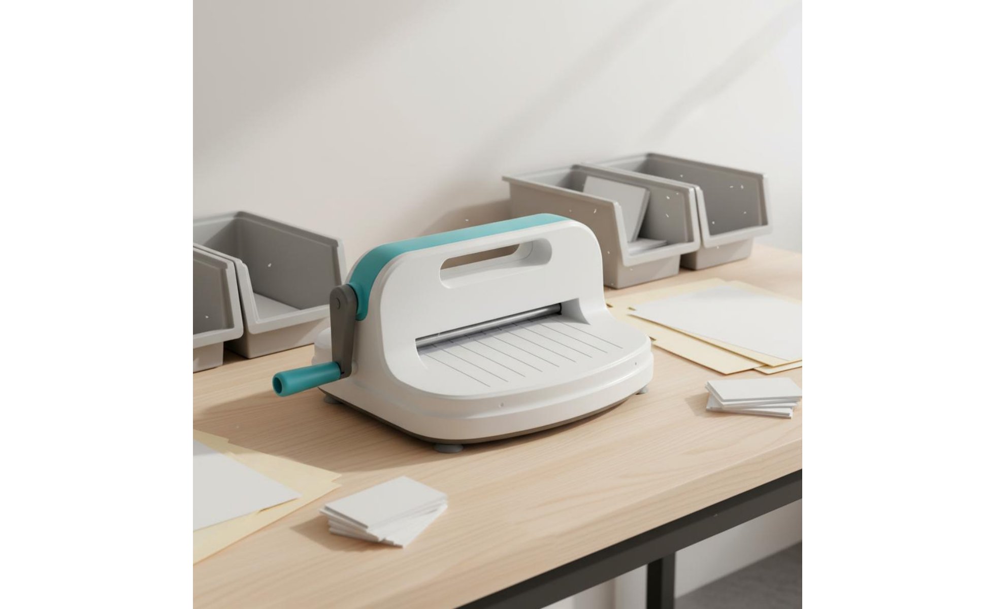 2-in-1 Die Embossing Machine Easy to Use for Art Class, Scrapbook Makers