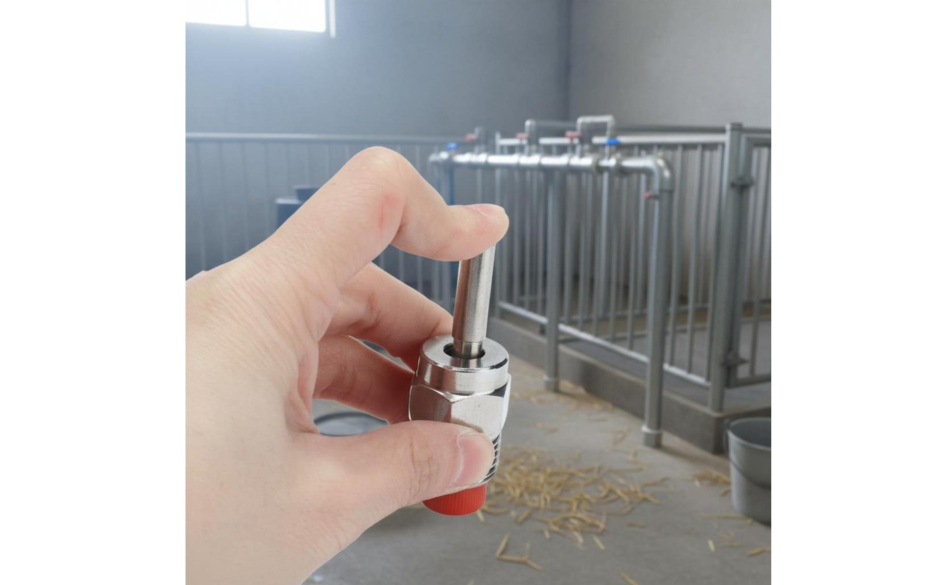 Automatic Livestock Drinker Nipple Rust-Proof Pig Nipple Waterer for Farmers