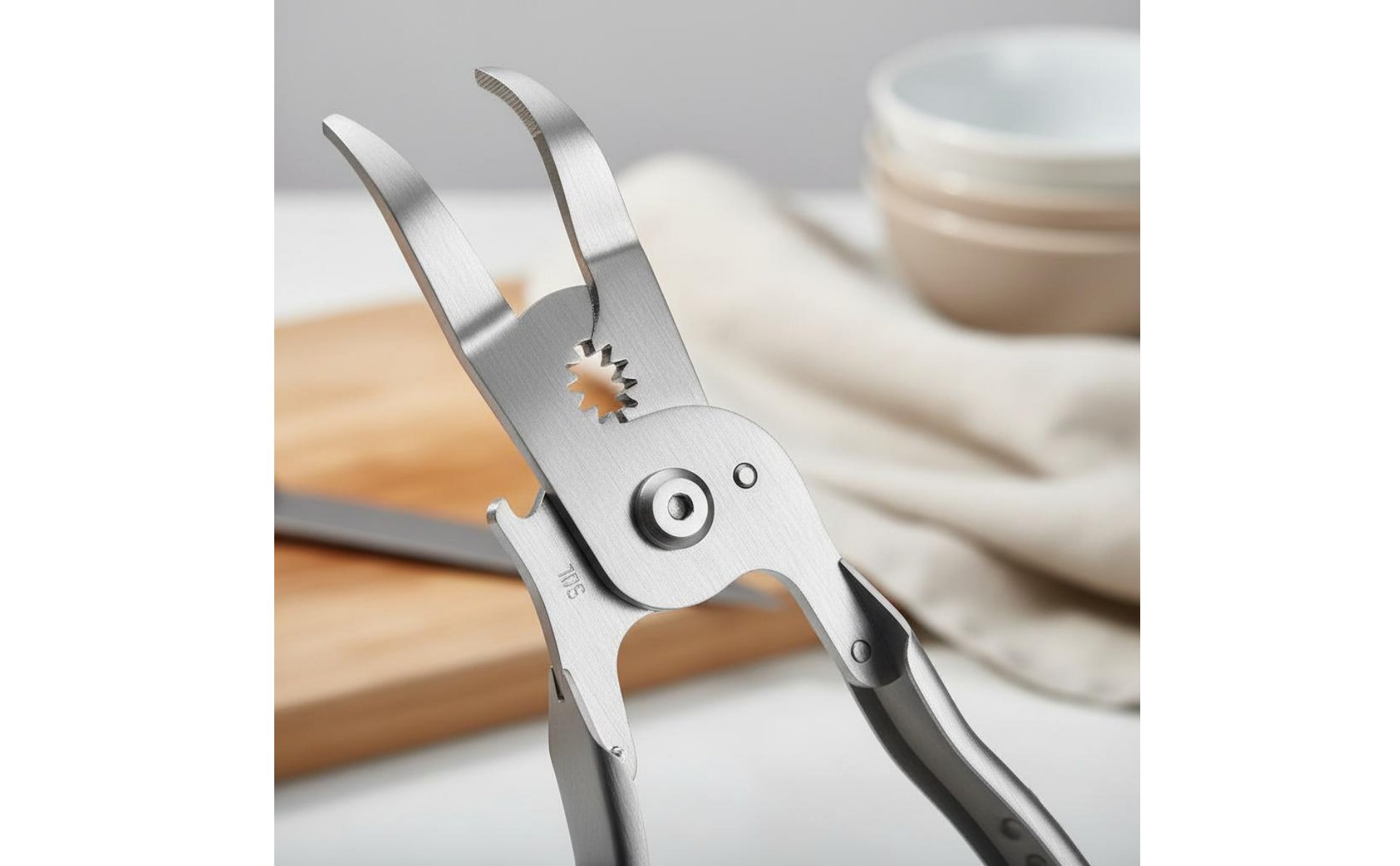 Chicken Feet Deboner 304 Stainless Steel Fowl Deboning Tool Serrated Grippers