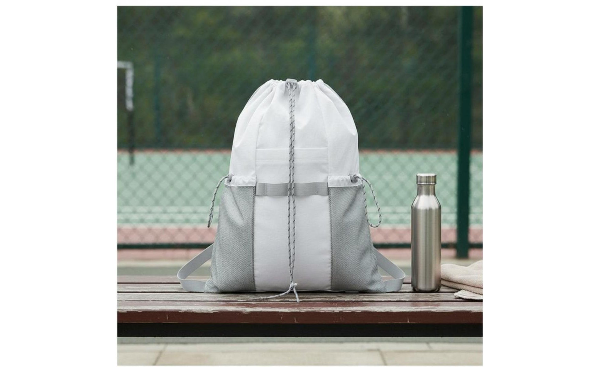 Drawstring Backpack Featherweight Badminton Racket Bag Versatile-Use Design