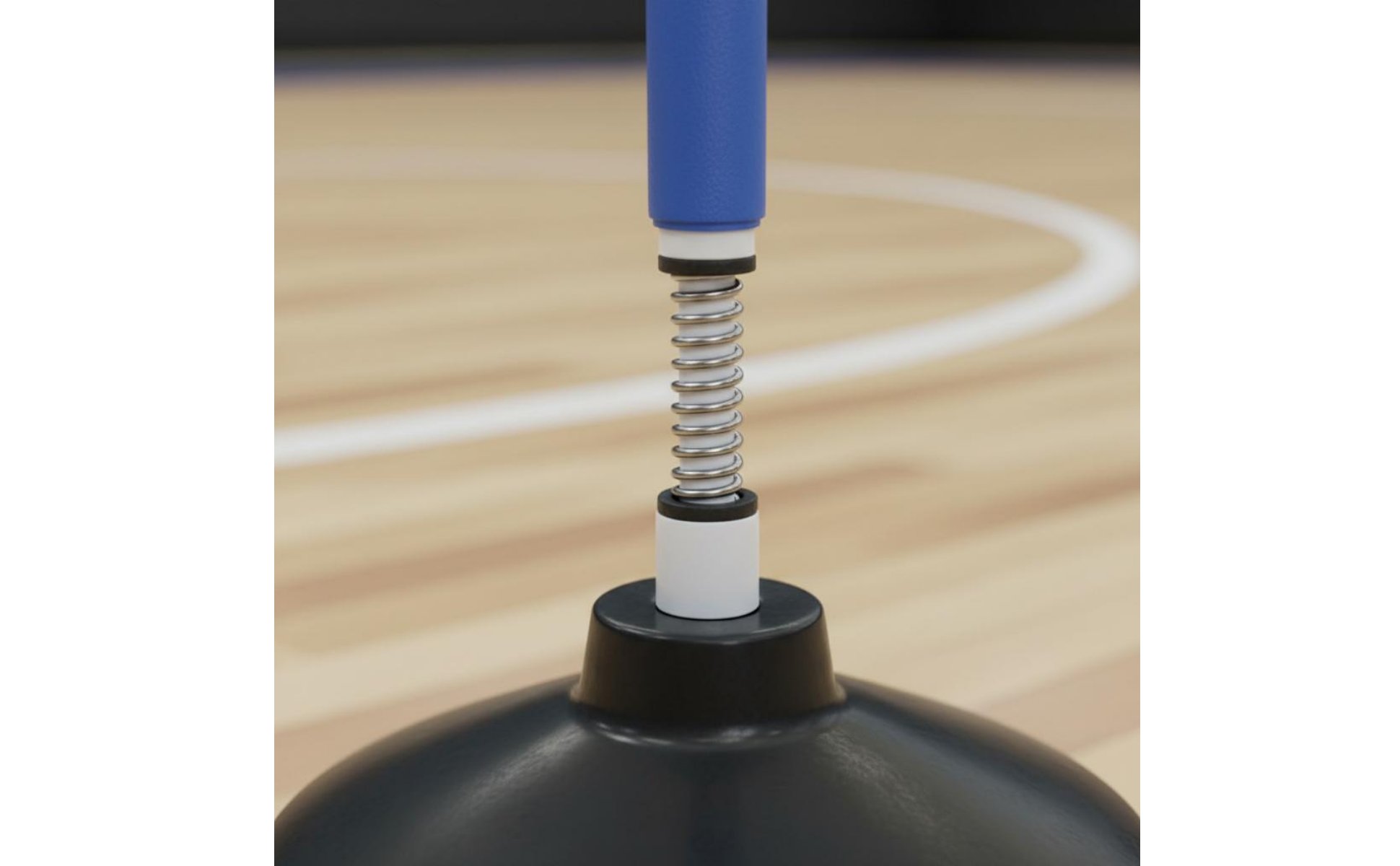 4 Pieces Flexible Training Stick Flex Loaded Roundball Dribble Pole for Children