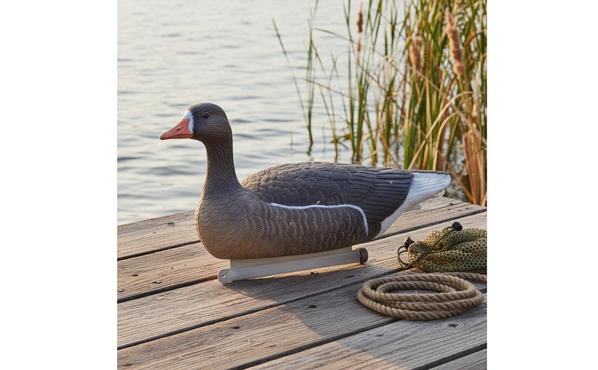 6 Stück Faltbarer EVA-Gänselockvogel Faltbar Schwimmender Gänselockvogel