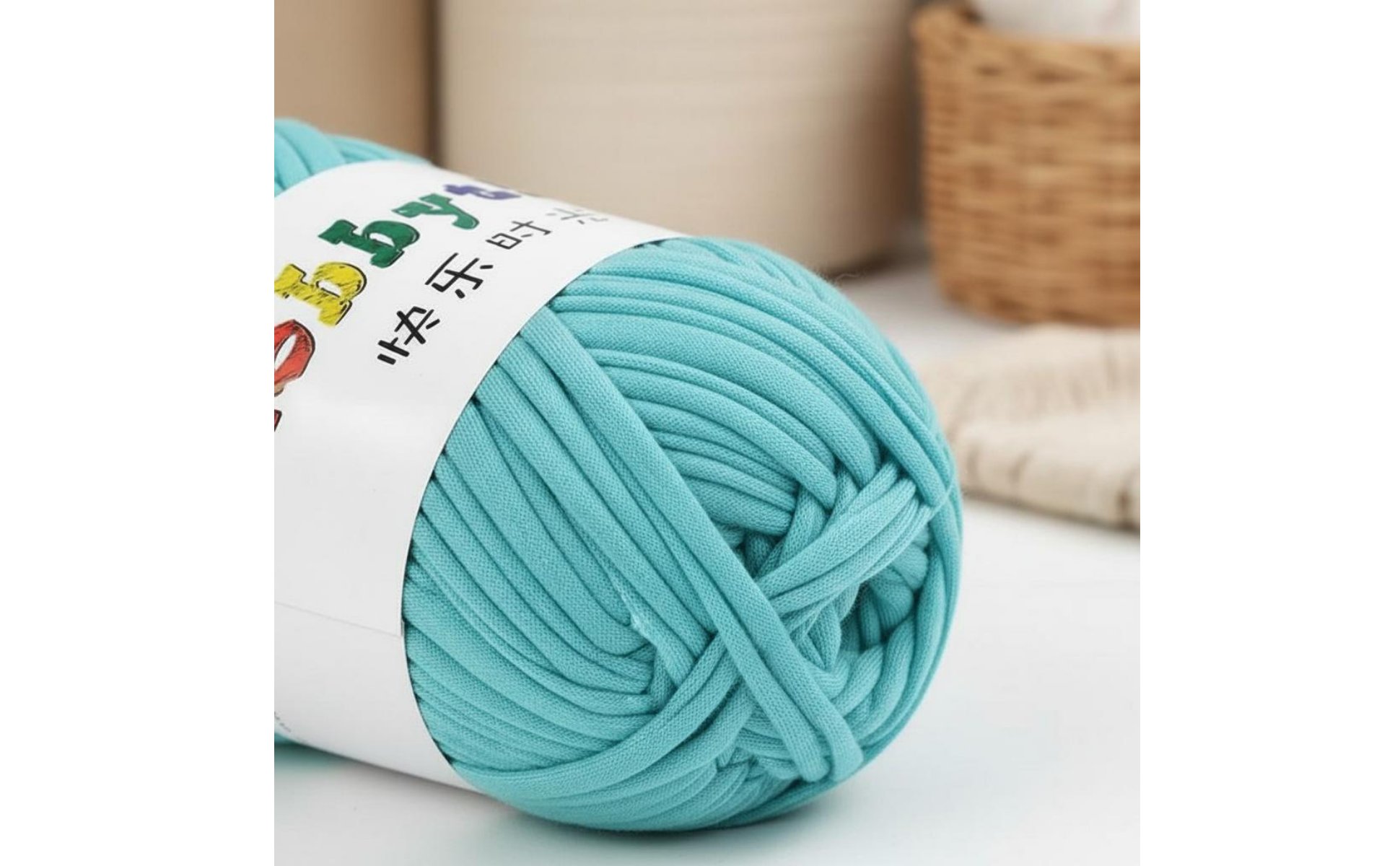 Textile Strip Yarn DIY T-Shirt Yarn Soft for Crafters