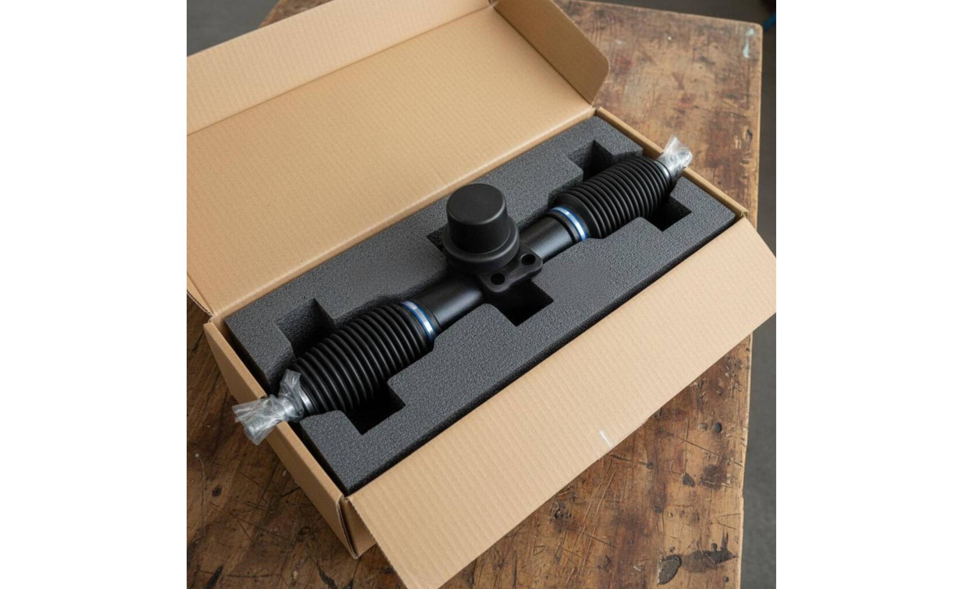 Electric Kart Steering Rack 1.45 Turns Kart Steering Rack 32 Cm Length