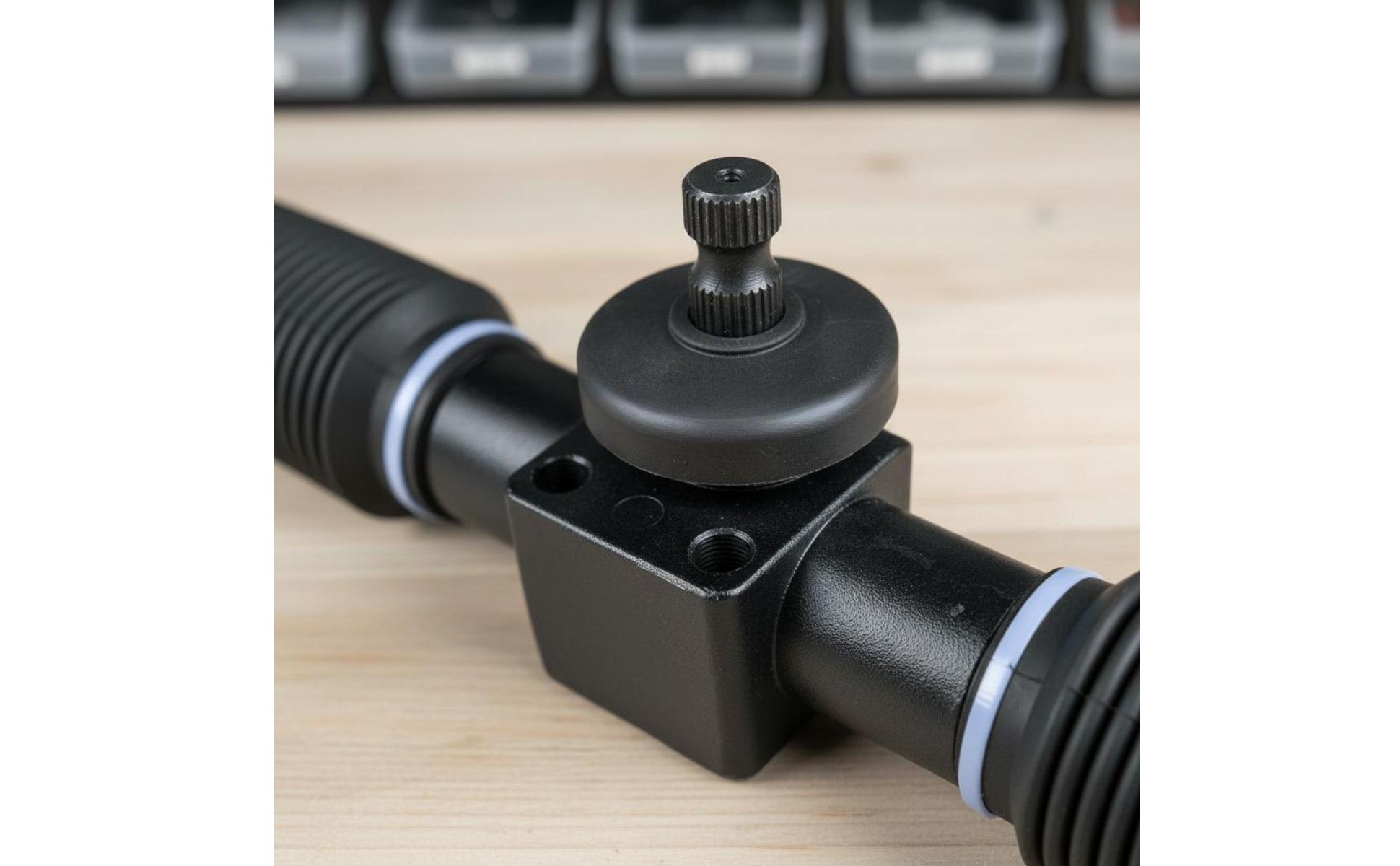 Electric Kart Steering Rack 1.45 Turns Kart Steering Rack 32 Cm Length