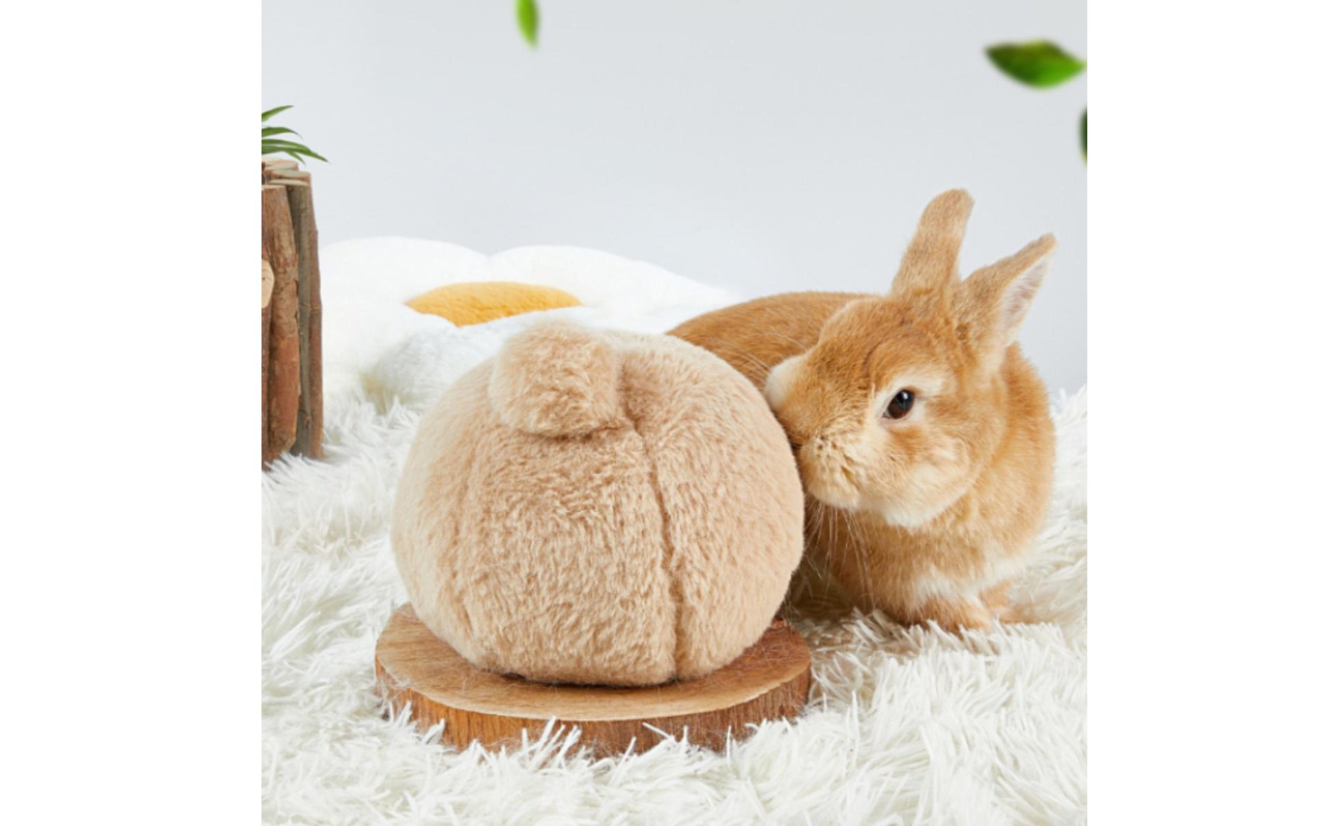Rabbit Gnaw Ball Boredom Relief Guinea Pig Gnaw Toy Nail Grinding