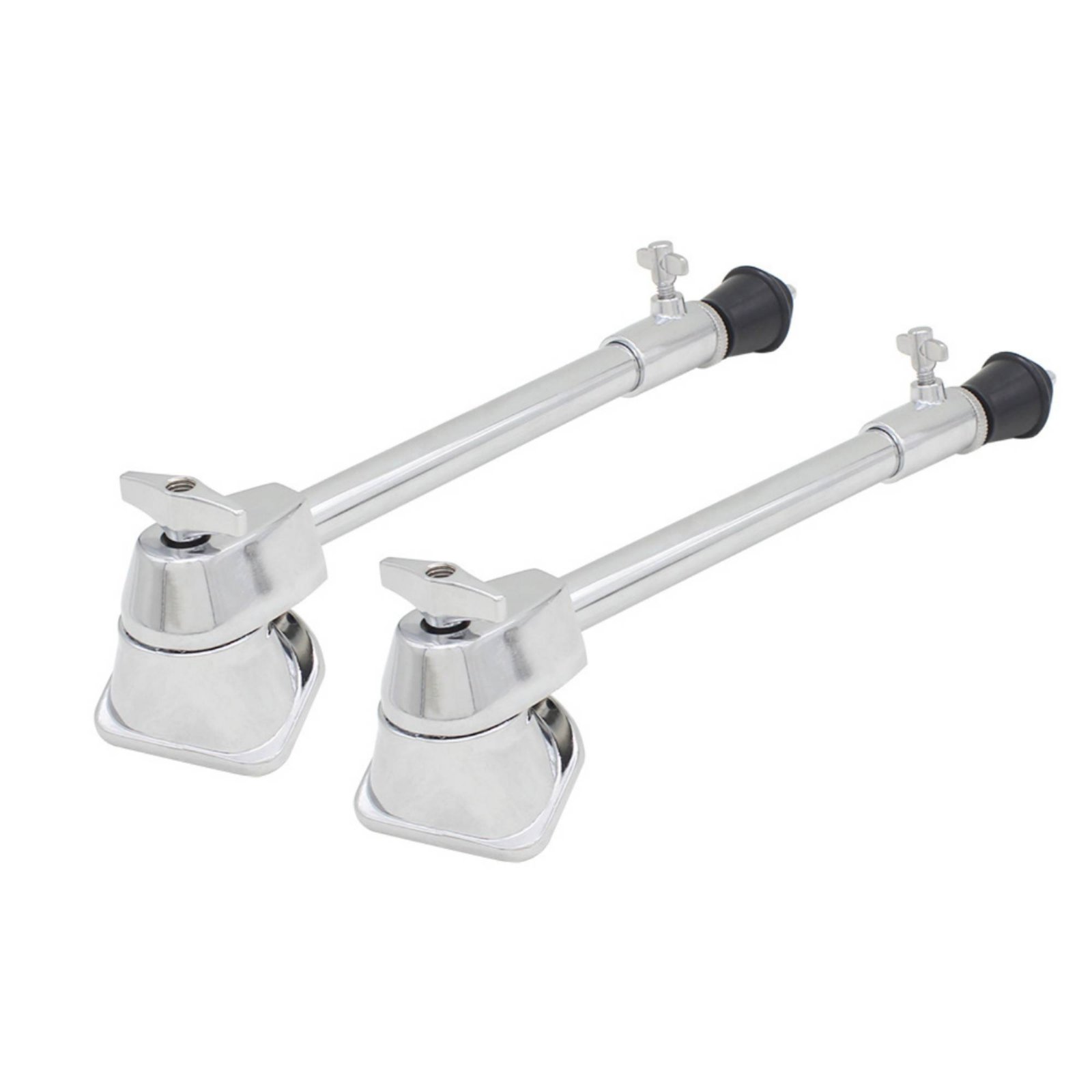 2 Pieces Bass Drum Leg Heavy Duty Jazz Drum Leg Rust Resistant for Practice Room