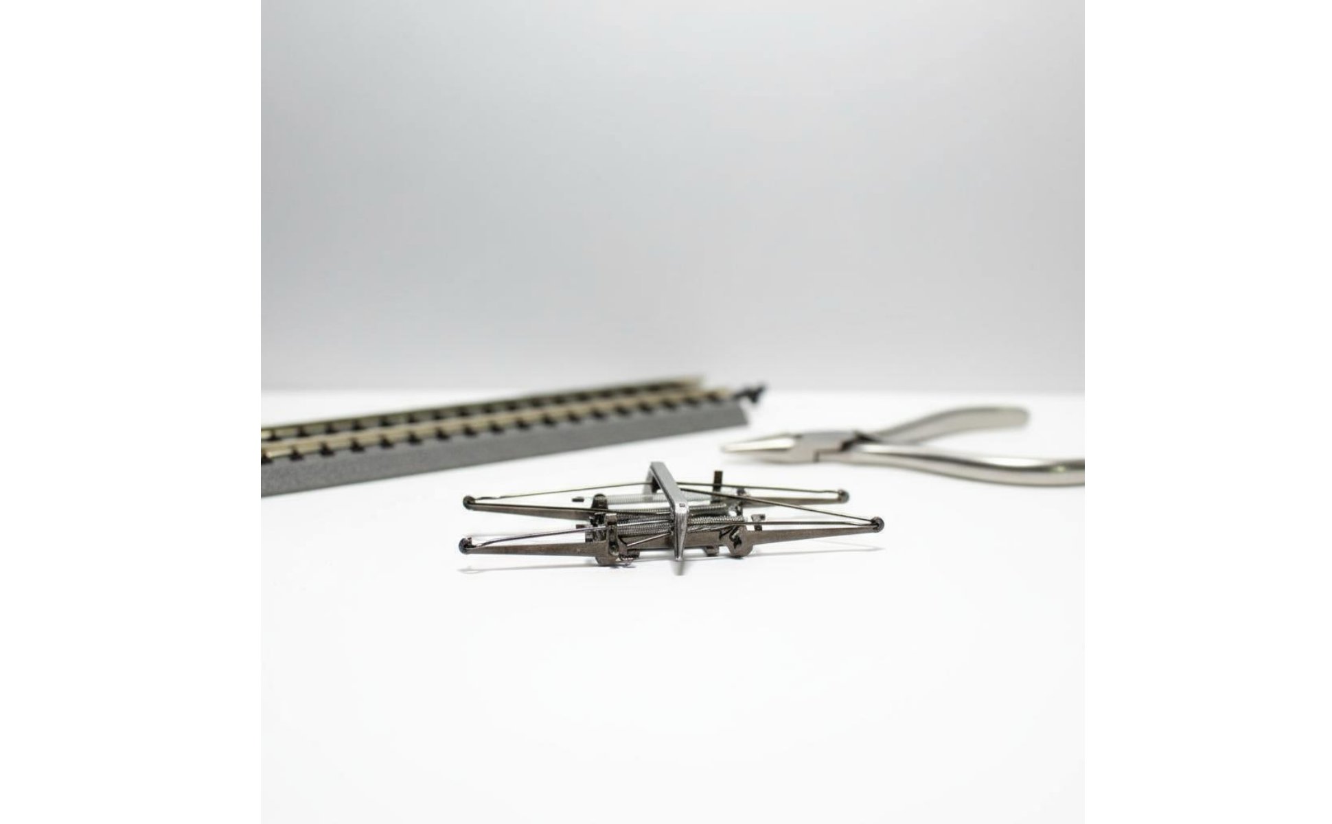 HO Scale Pantograph Electrifiable 1:87 Train Pantograph Metal for Display