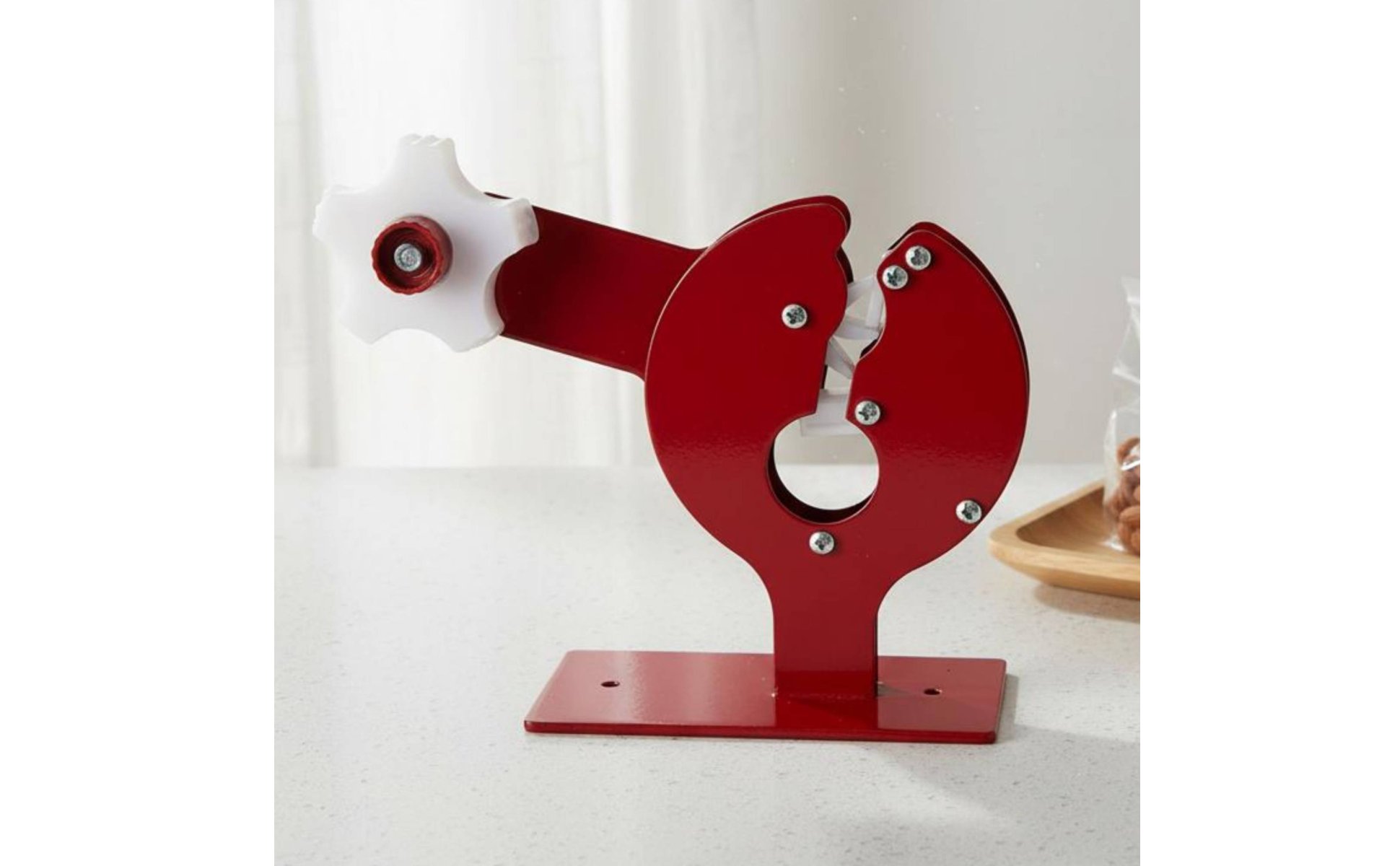 Bag Sealing Tape Dispenser Easy to Use Produce Bag Tying Machine for Supermarket