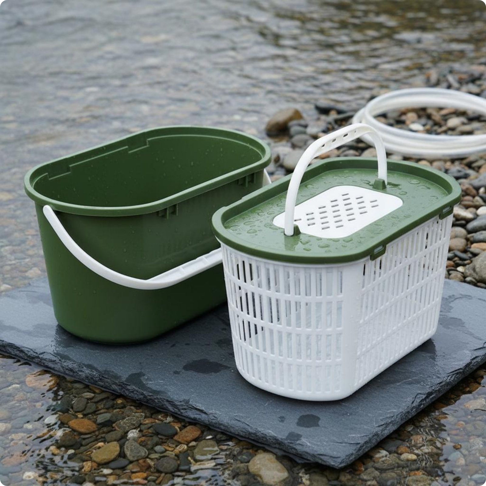 Live Aerator Container Shoulder Strap Fishing Gear Zippered Net Cover