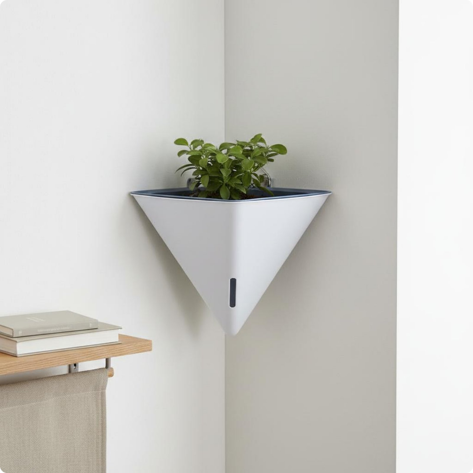 Selbstbewässernder Hängetopf pflegeleicht Wandblumentopf stur für Wohnzimmer