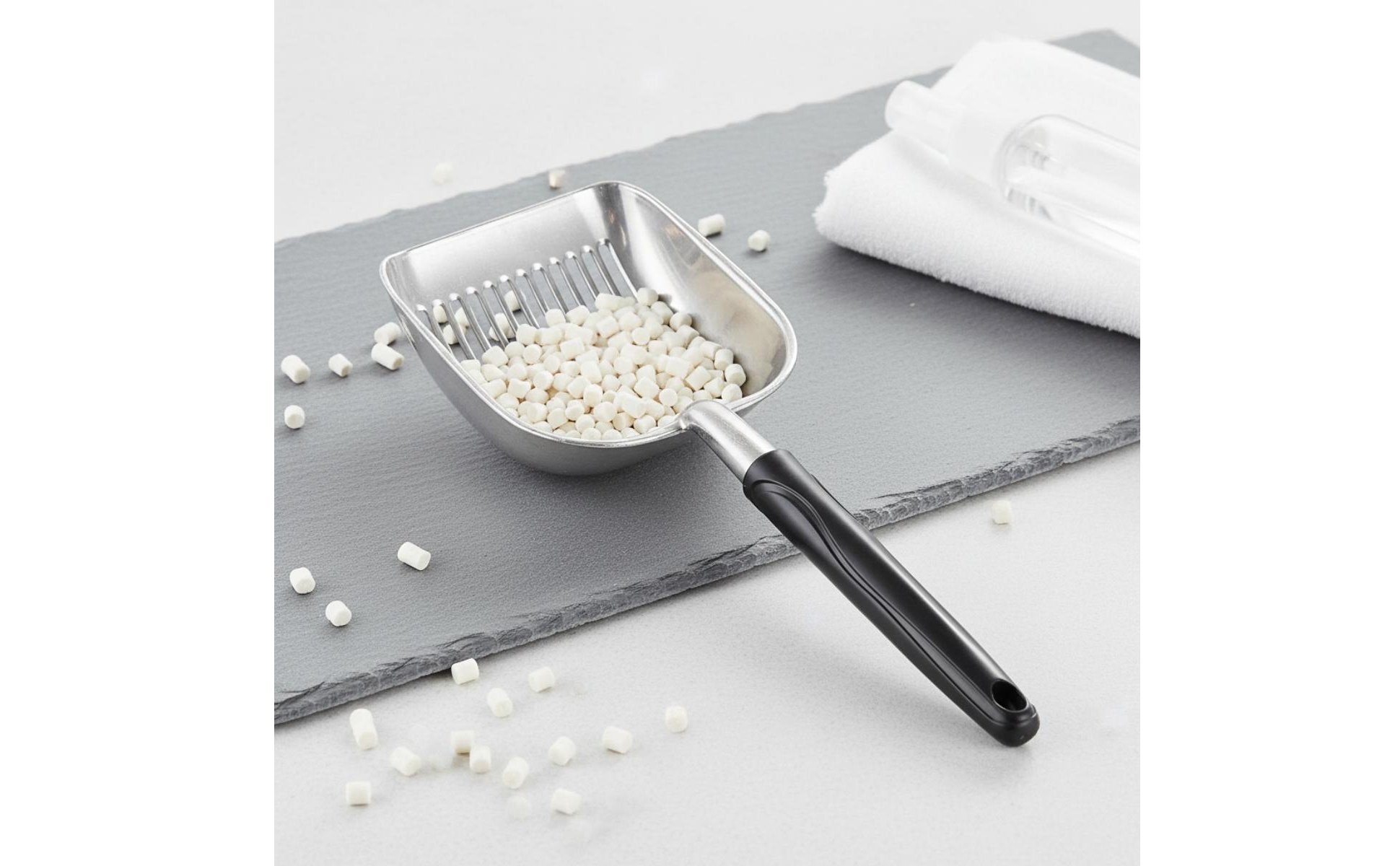 Aluminum Litter Spade Thickened Deep Feline Litter Spade Long-Lasting