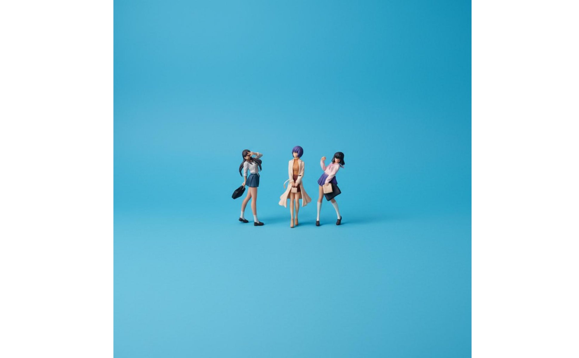 4 Pezzi Bambolina in Scala 1:64 Stile Giocoso Figurina 1:64 Dettagliato