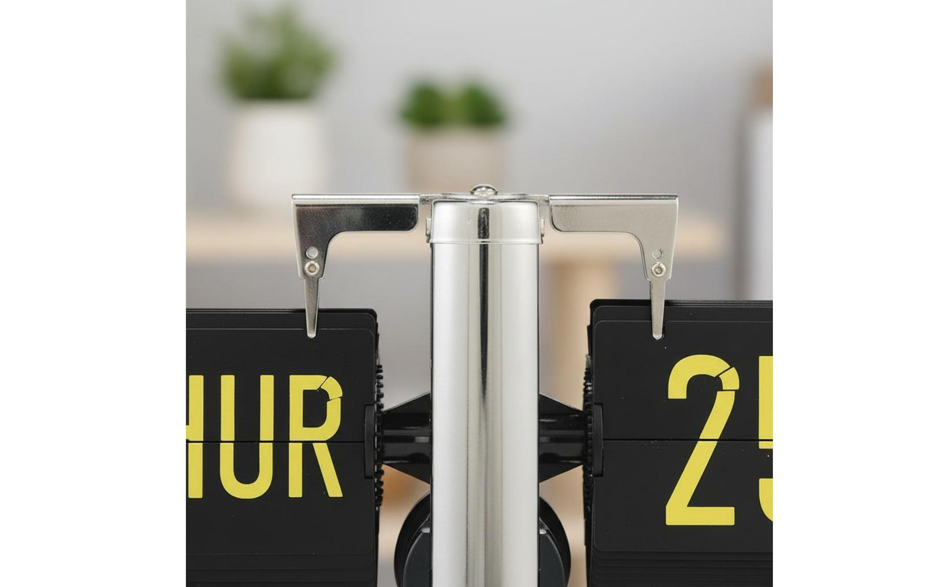 Retro Desk Desk Clock Date and Day Display Calendar Flip Desk Clock
