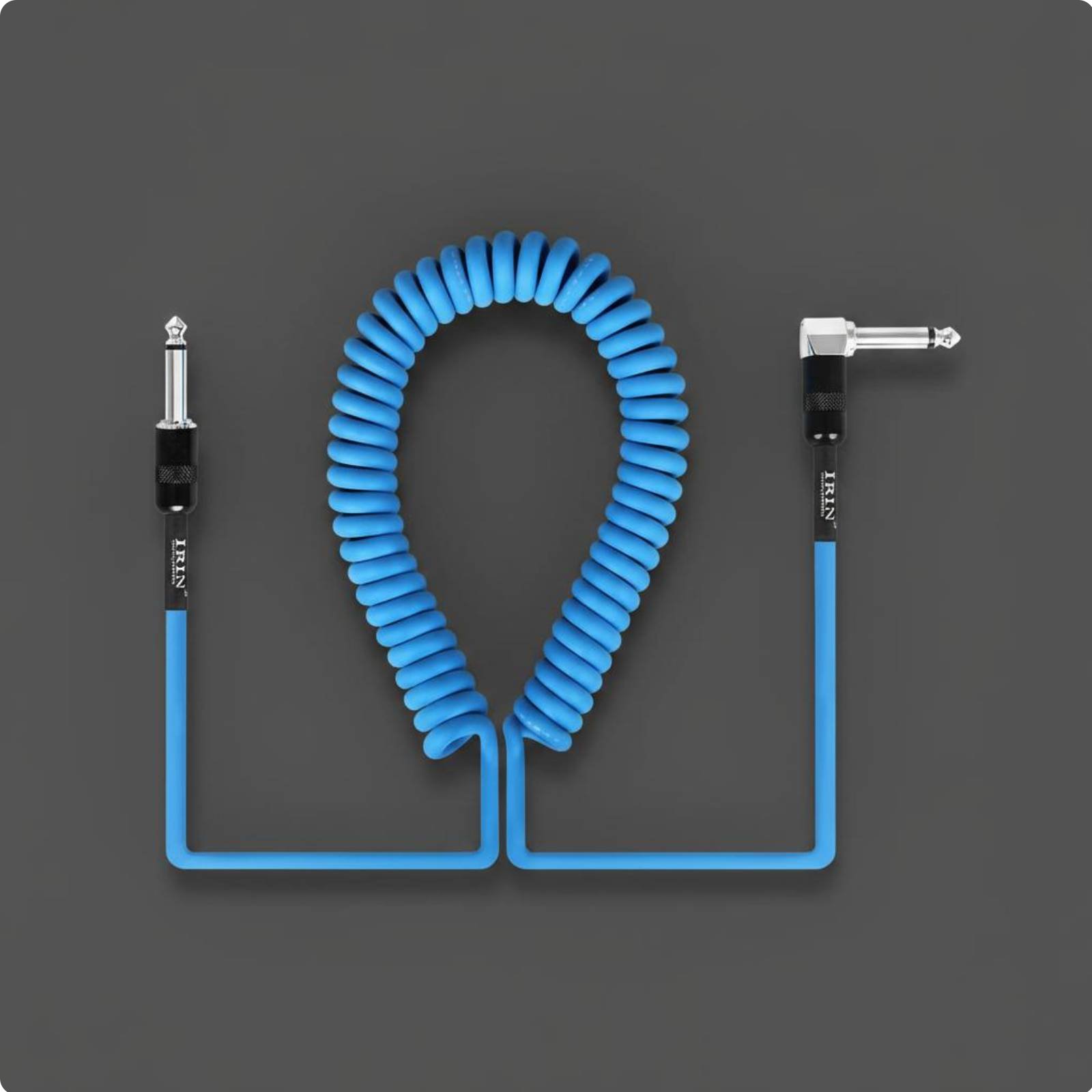 Coiled Guitar Cable Noise Reduction Music Accessory Long-Lasting