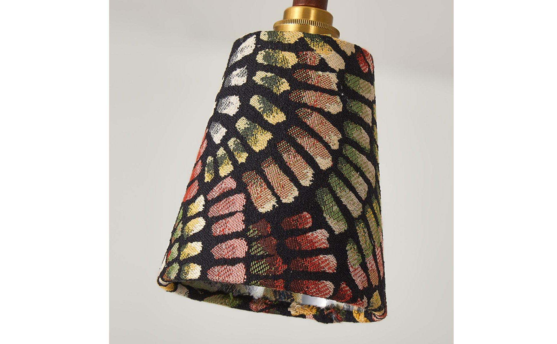 Retro Textile Hanging Light Decorative Design Vintage Hanging Lamp Braided Cable