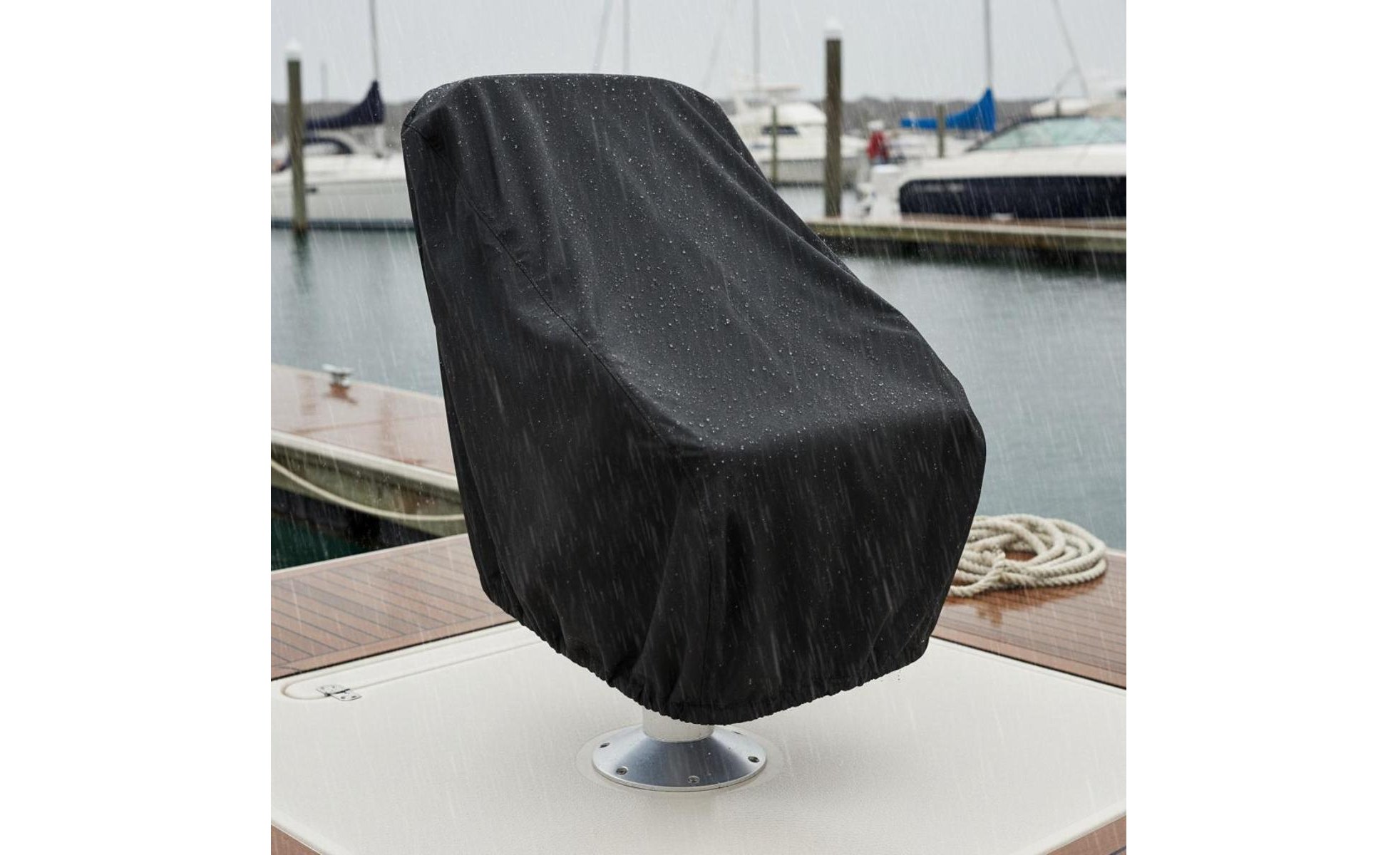 Boat Seat Cover Dustproof Yacht Chair Cover Rainproof for Dock Storage