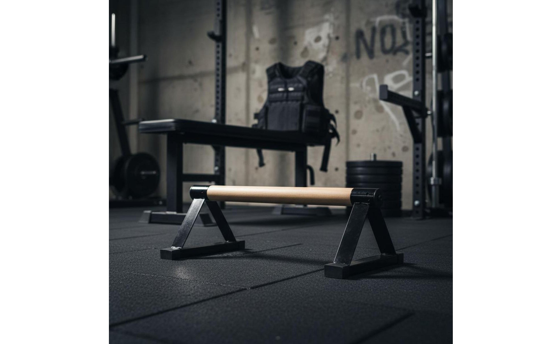 Wooden Press-up Handles Triangle Frame Press-up Handles Solid Wood for Beginners