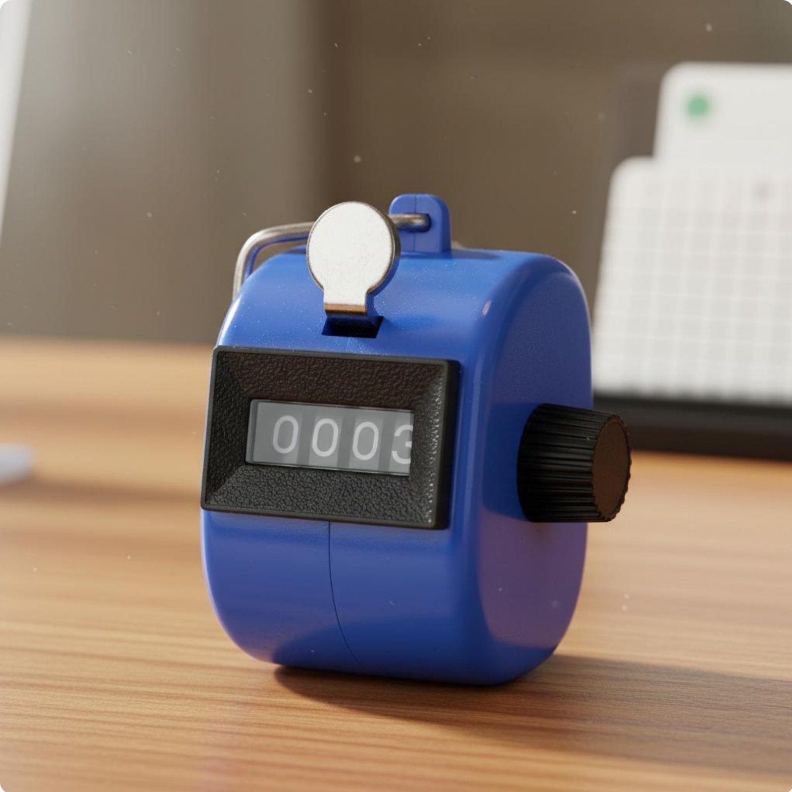 Stroke Counter Thumb Press Operation Quick Reset Knob for Practice