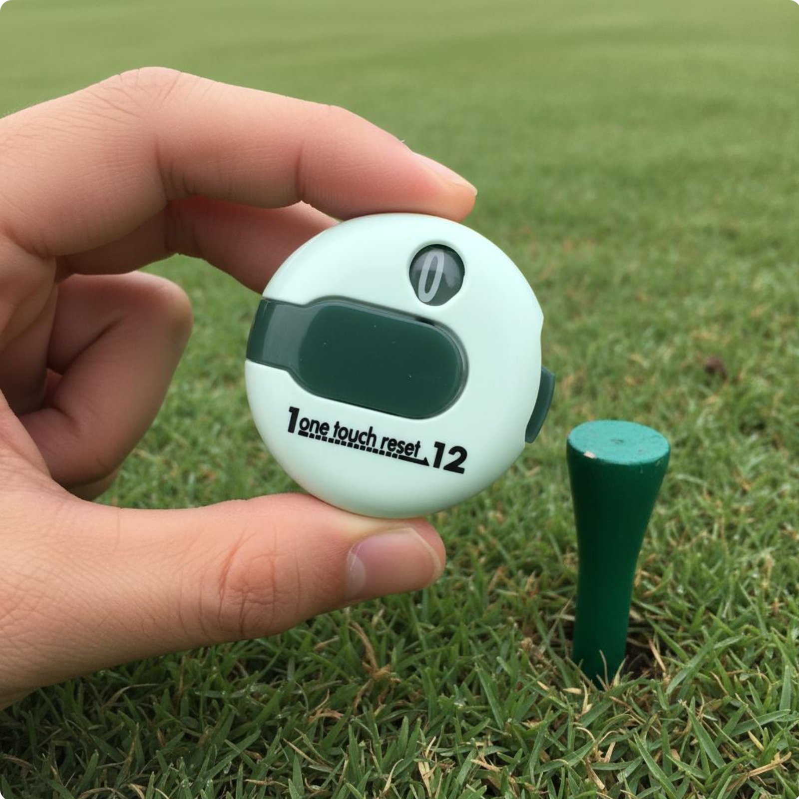 Attach-on Golf Counter Single Press Reset Sports Accessory Easy To Use