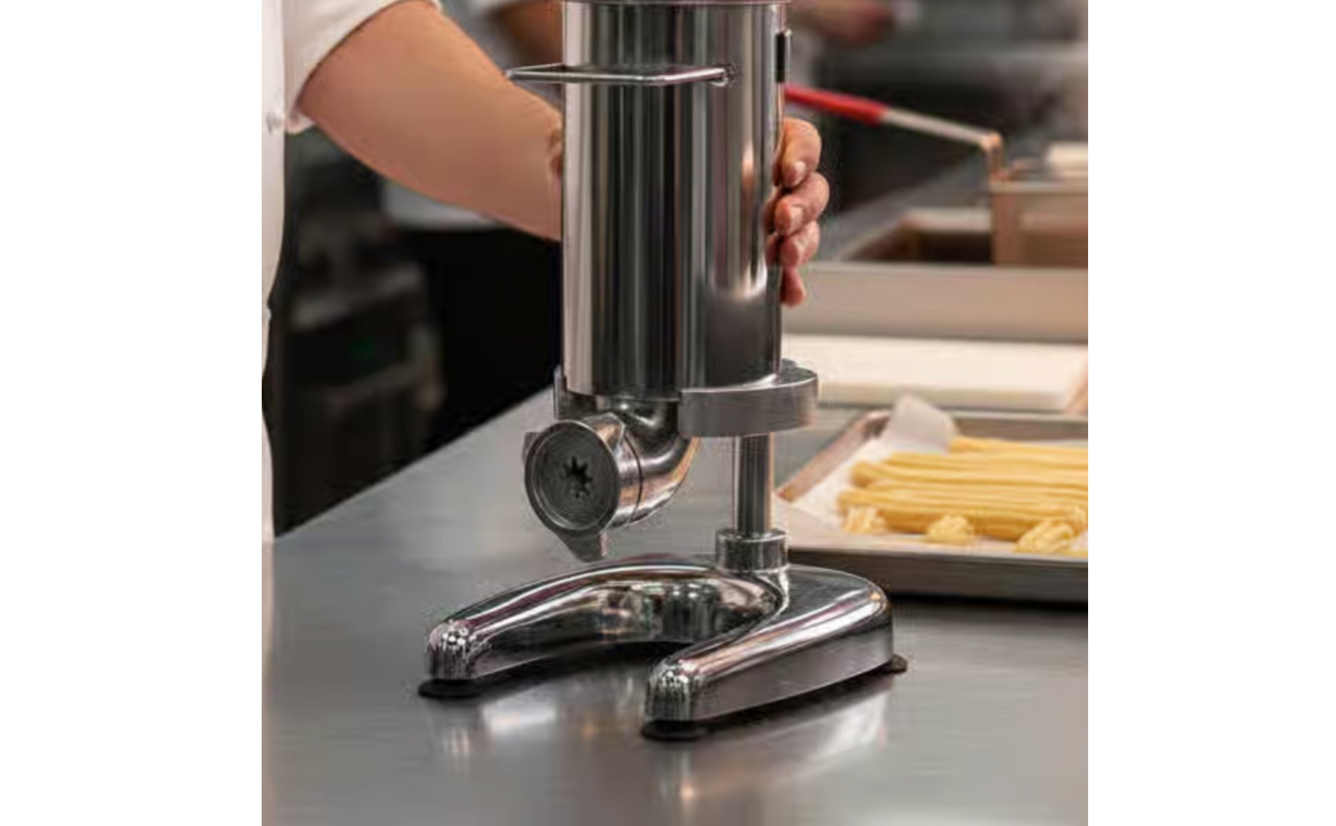 Churros Extruder Machine 3L Capacity Stainless Steel Churros Machine for Bakery