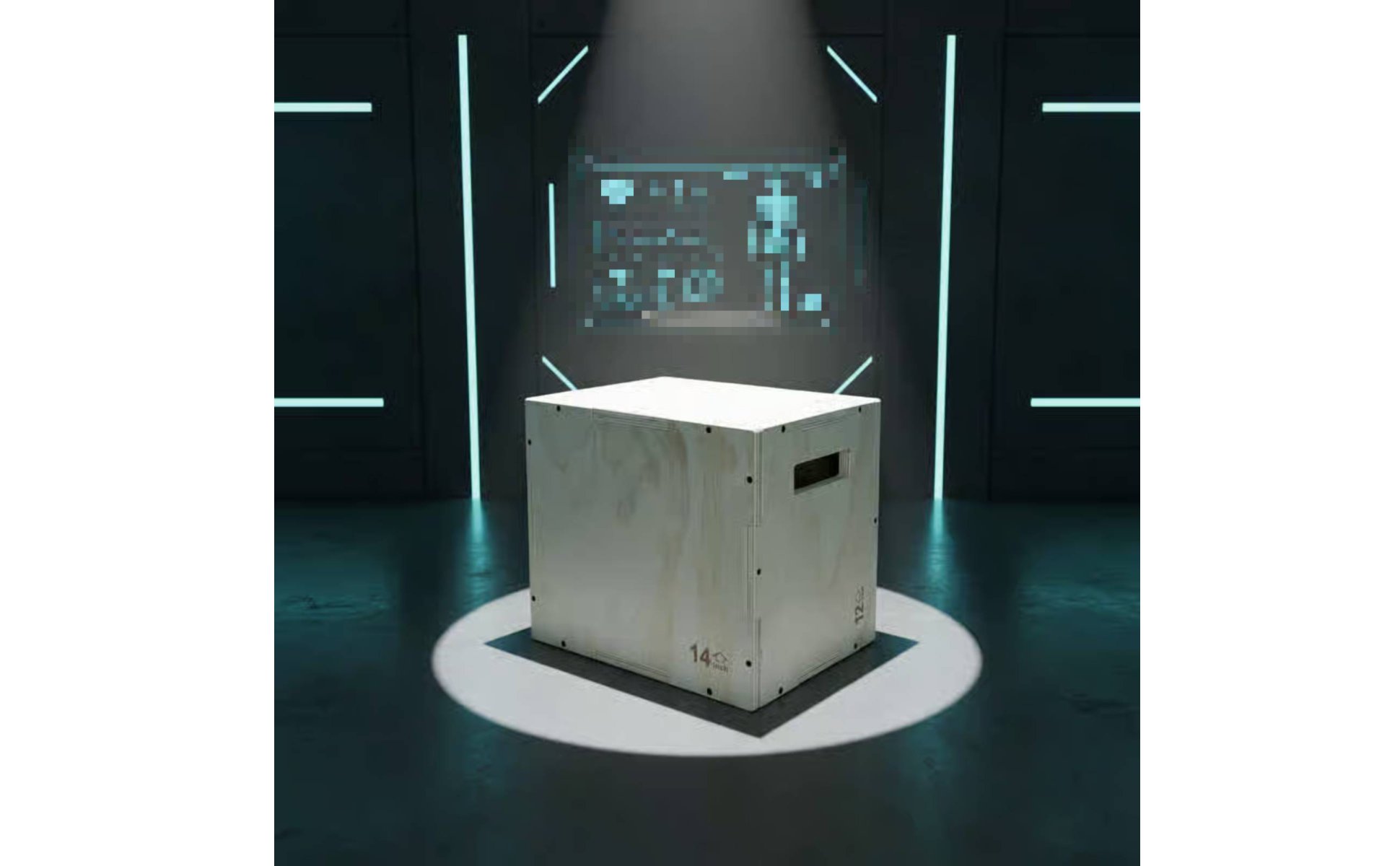 Wooden Plyo Box Compact and Portable Plyometric Box Long-Lasting Construction