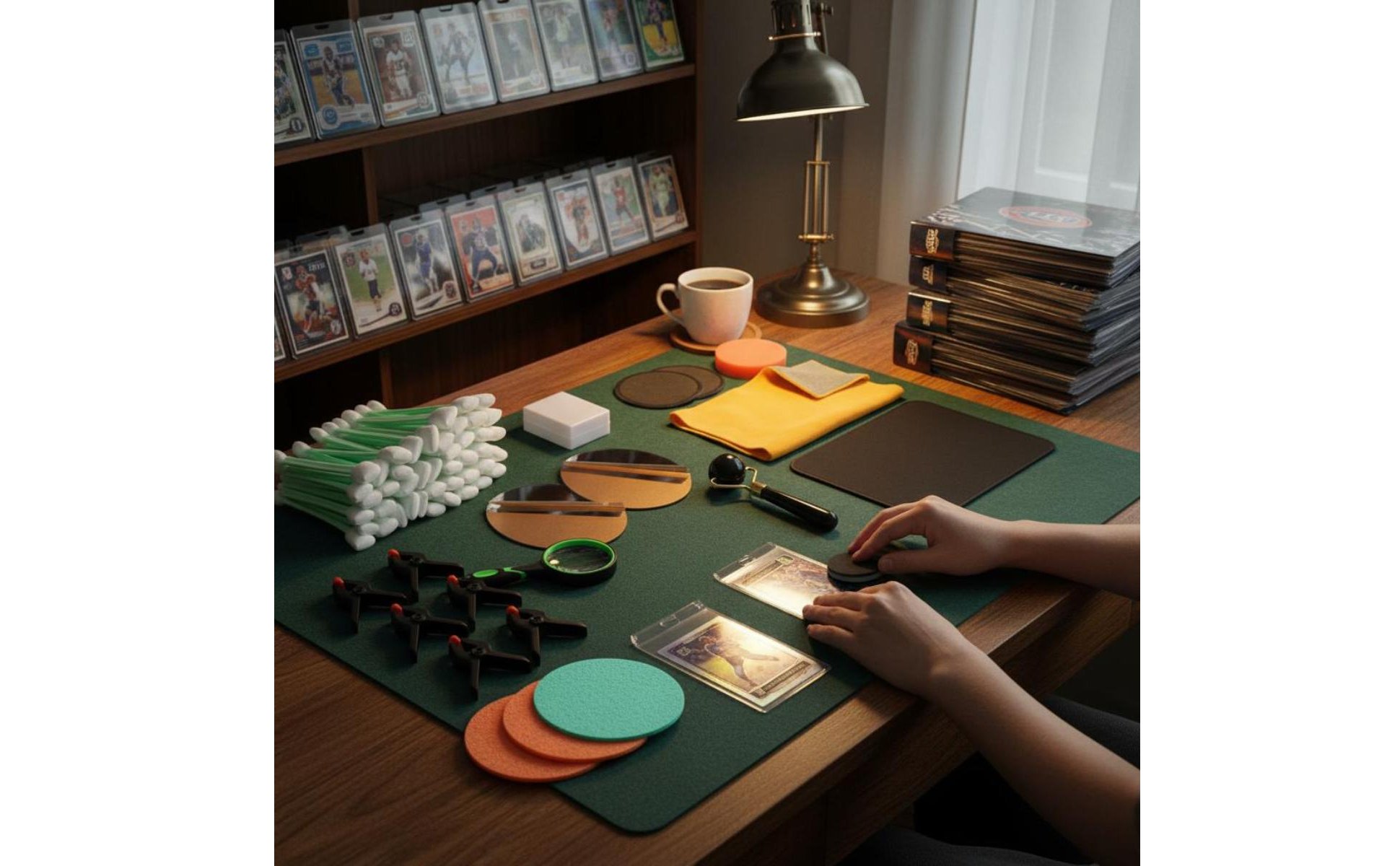 174 Pieces Sports Card Cleaning Kit AllAll-in-Complete Card Cleaning Kit