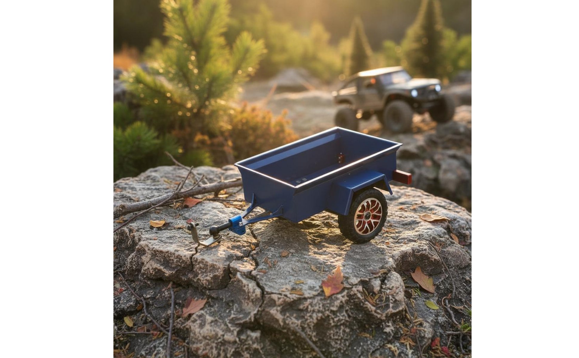 1/24 Scale RC Hauler Simulation Model RC Rock Crawler Hauler