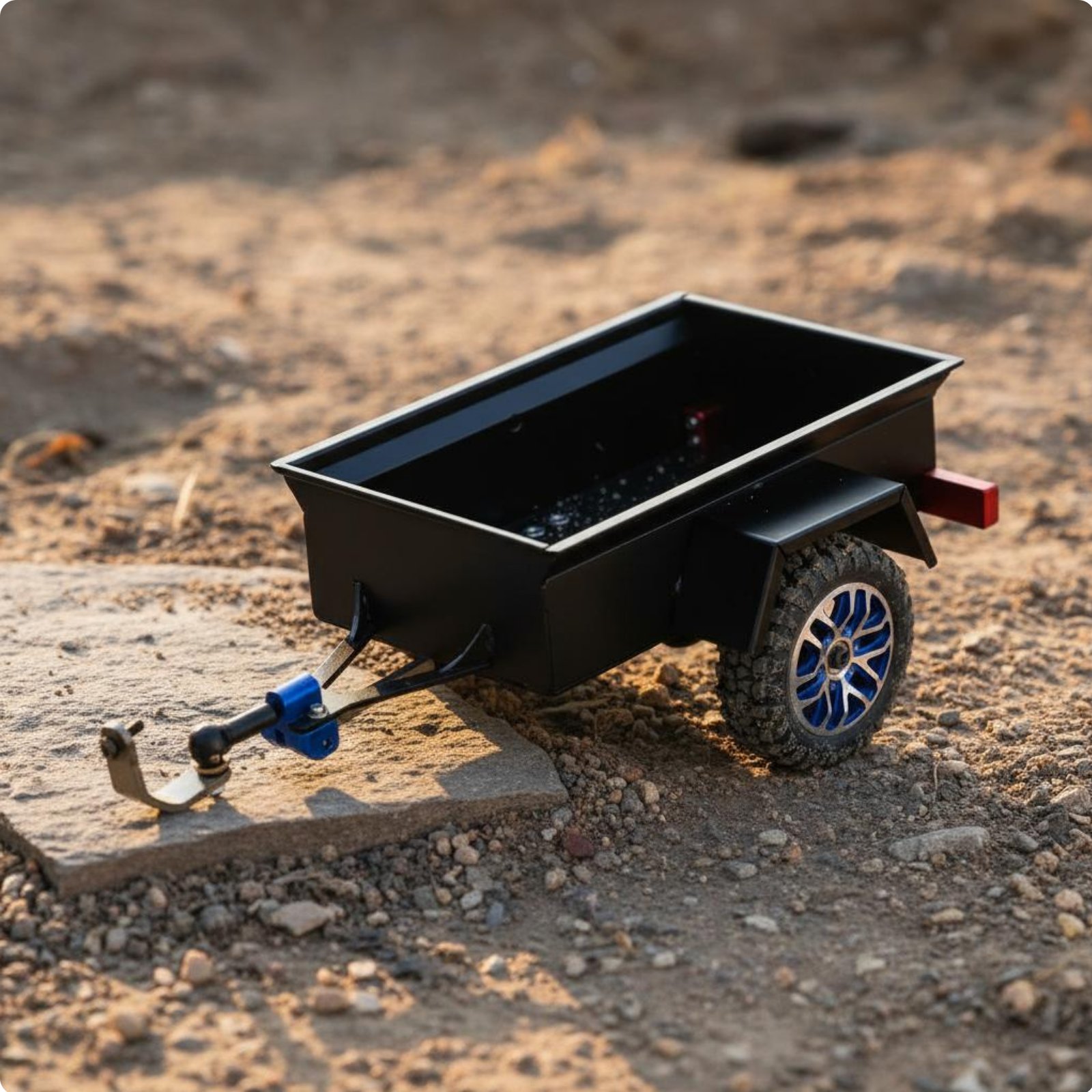 Simulations-Transportanhänger Metallkonstruktion RC-Auto Zubehör für