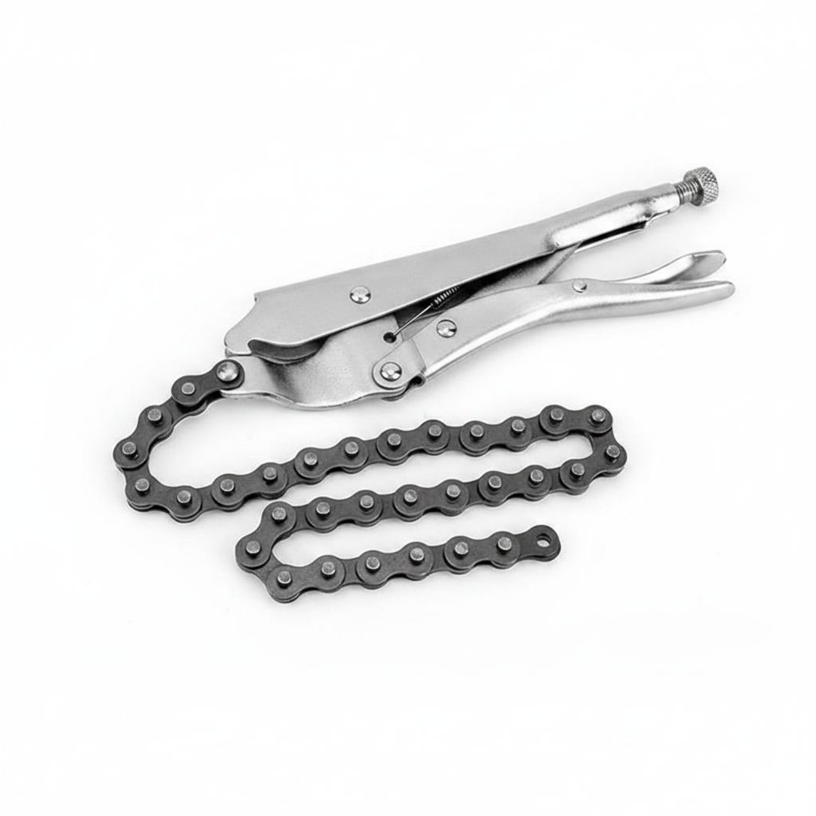 Quick Release Chain Locking Plier Adjustable Chain Grip Plier Manual Pressure Hand Tool Carbon Steel for Mechanics
