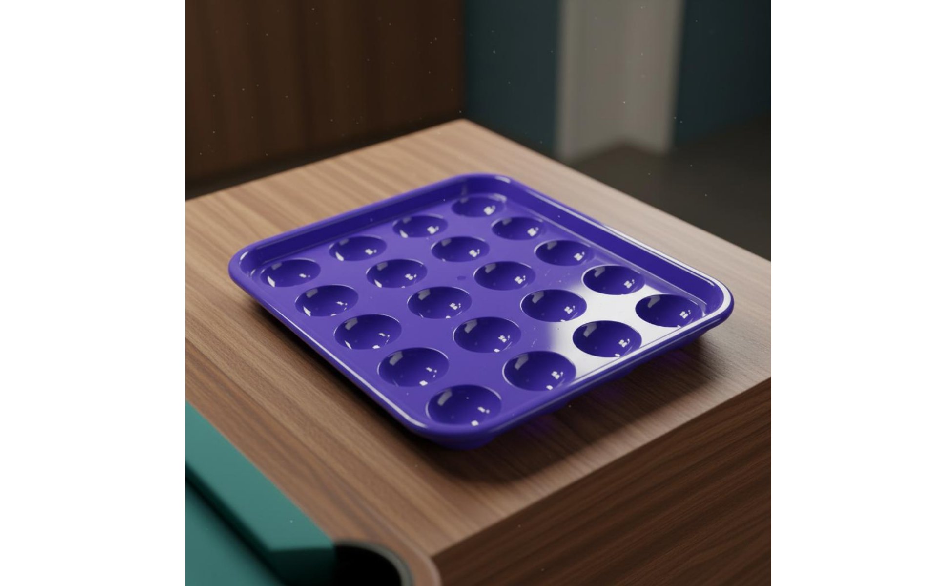 Pool-Kugel-Tablett langlebig Billardkugel-Ablage verdicktes Material