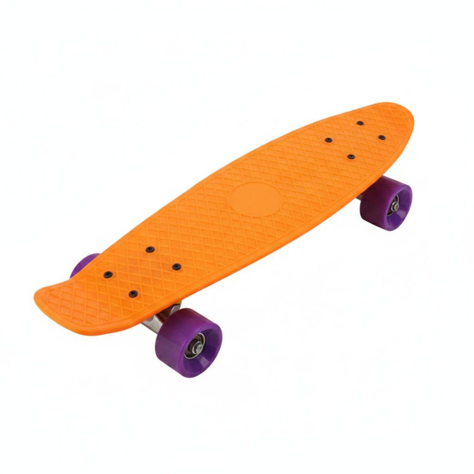 Colorful Penny Board Lightweight Plastic Skateboard Portable 27 Inch Cruiser Skateboard Fully Assembled for Beginners