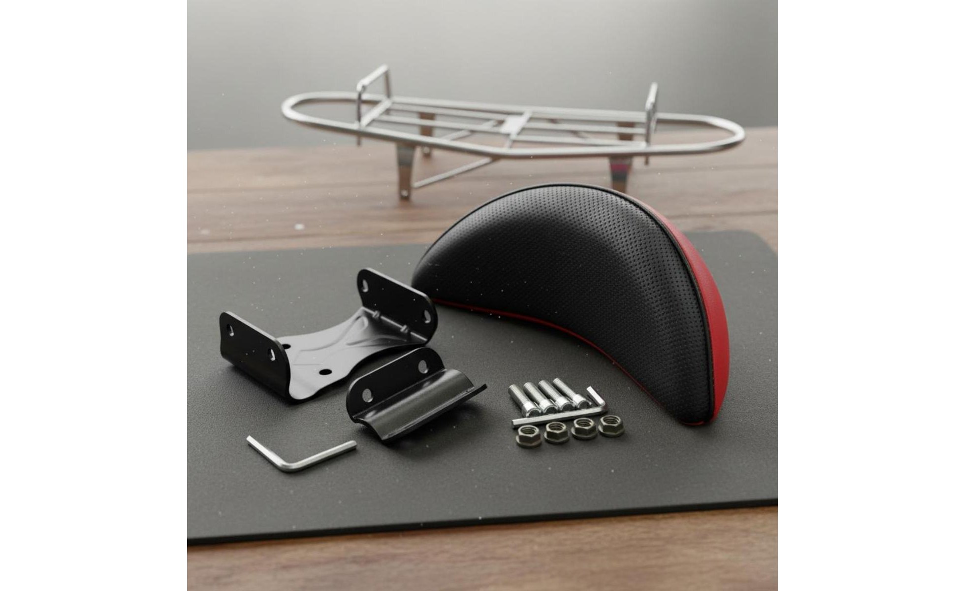 Electric Scooter Back Pad Easy to Install Motorbike Rear Backrest