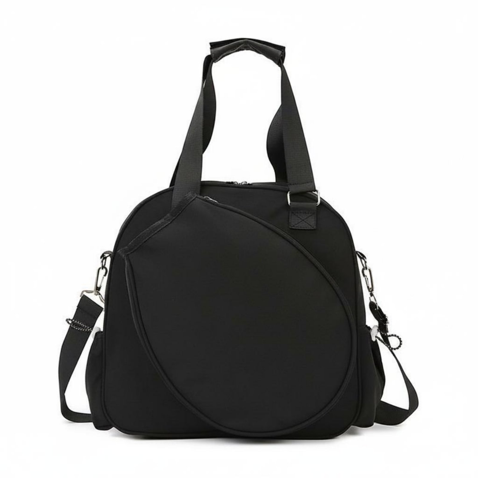 Large Capacity Badminton Bag Crossbody Strap Tennis Racket Backpack Multi-Pocket Sport Travel Backpack Portable for Women, Outdoor, Gym
