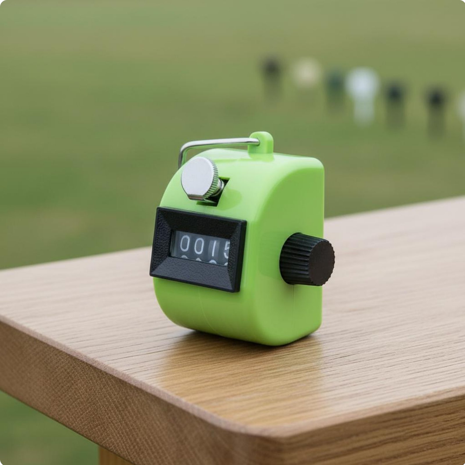 Golf Stroke Counter Finger Band Manual Tally Counter Easy Reset Knob for Golfers